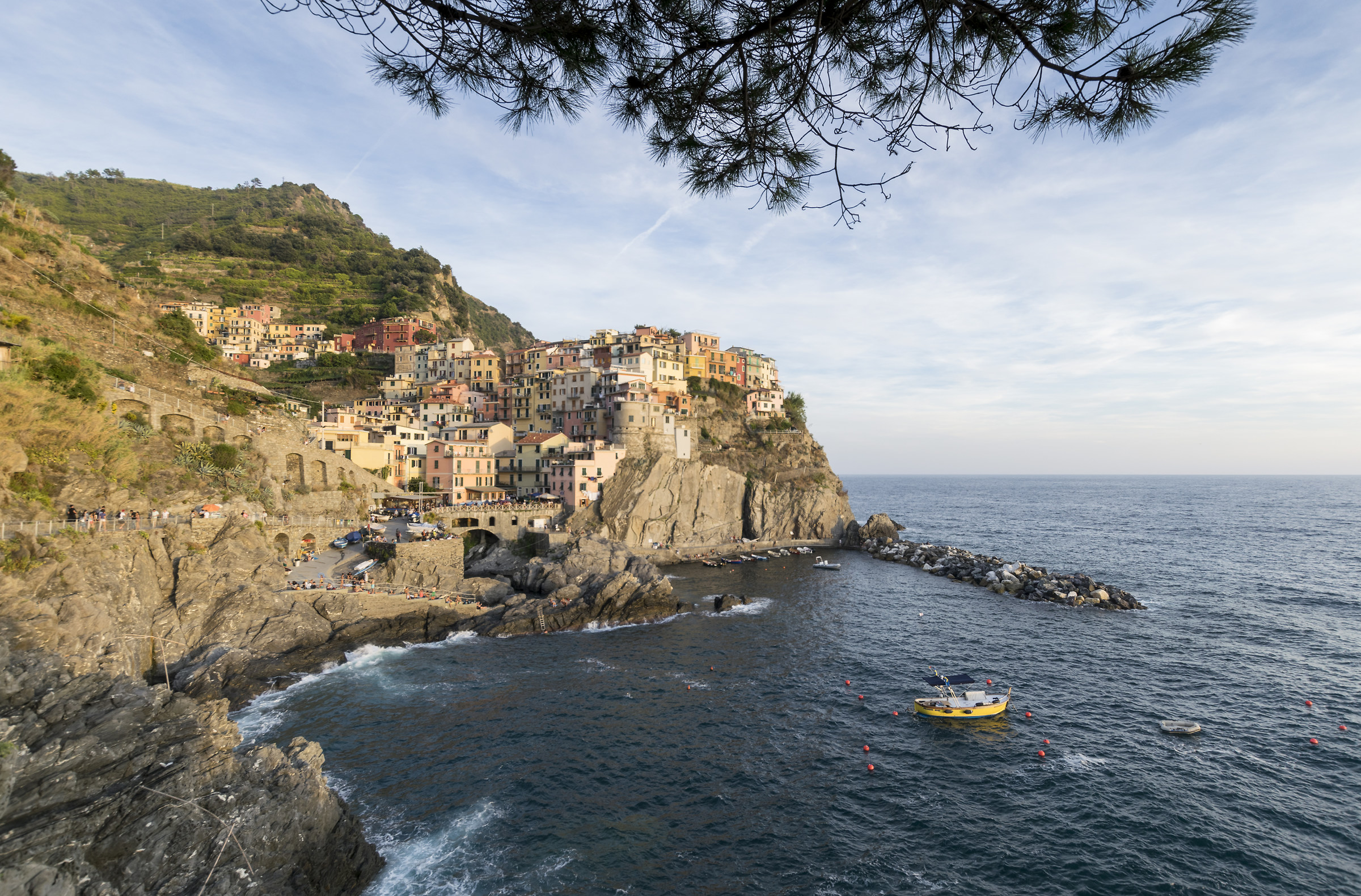 Manarola, quasi ora dorata...