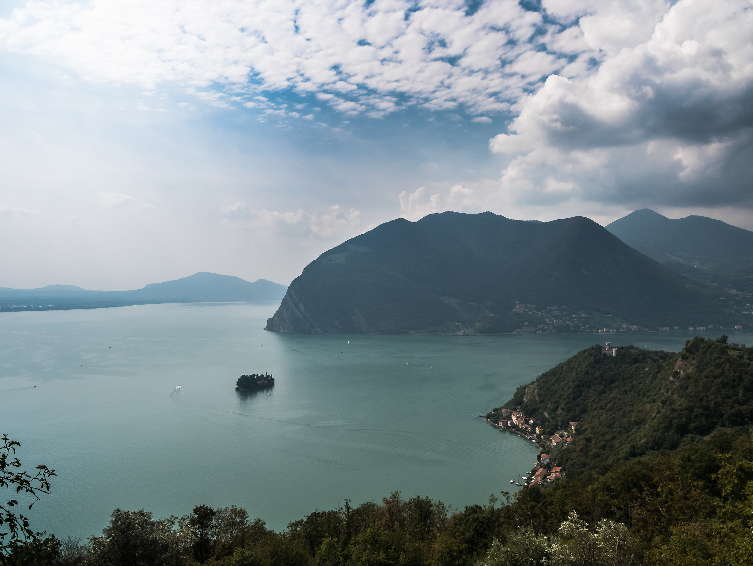 View from Monte Isola