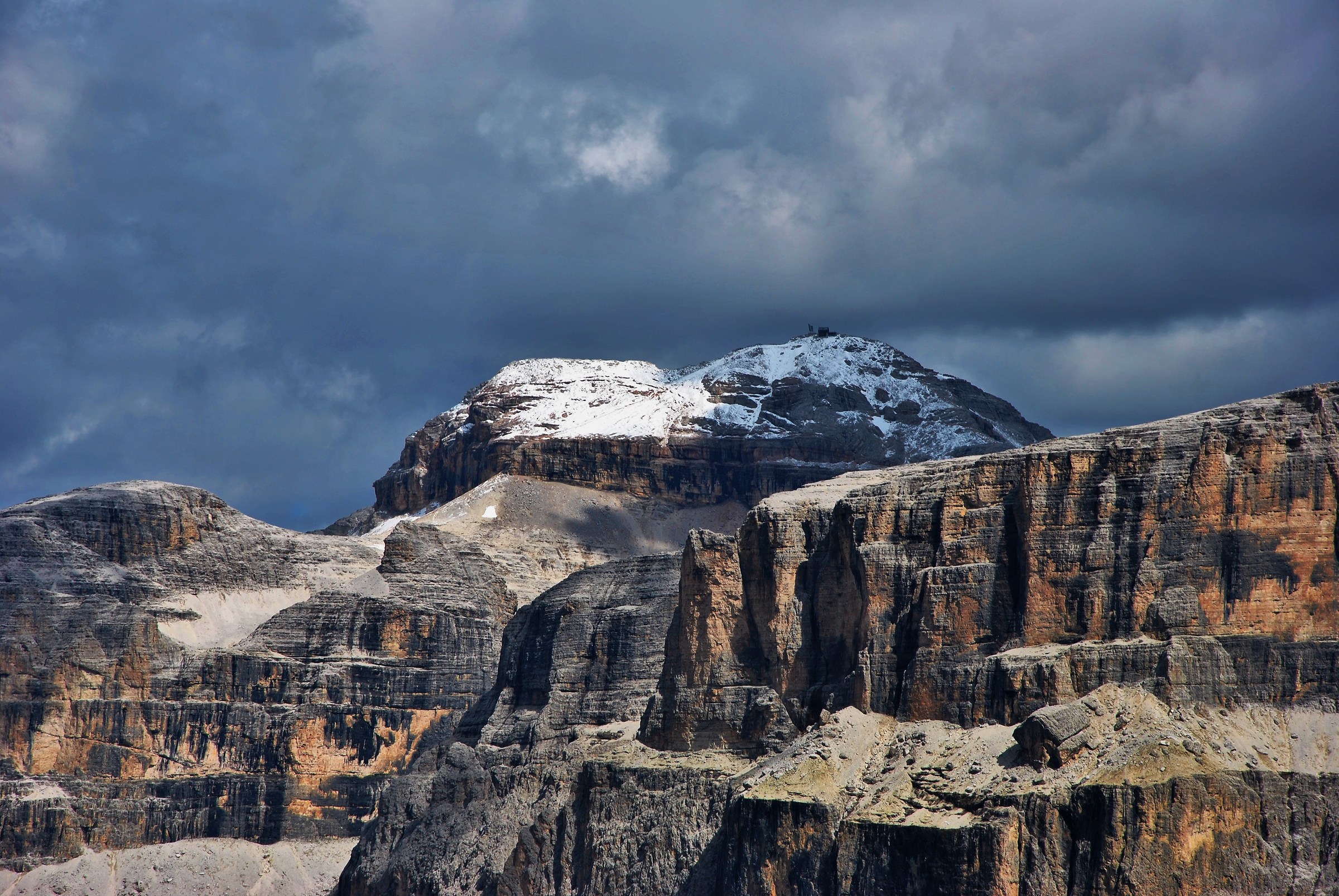 Ritratto di cima alta Piz boè