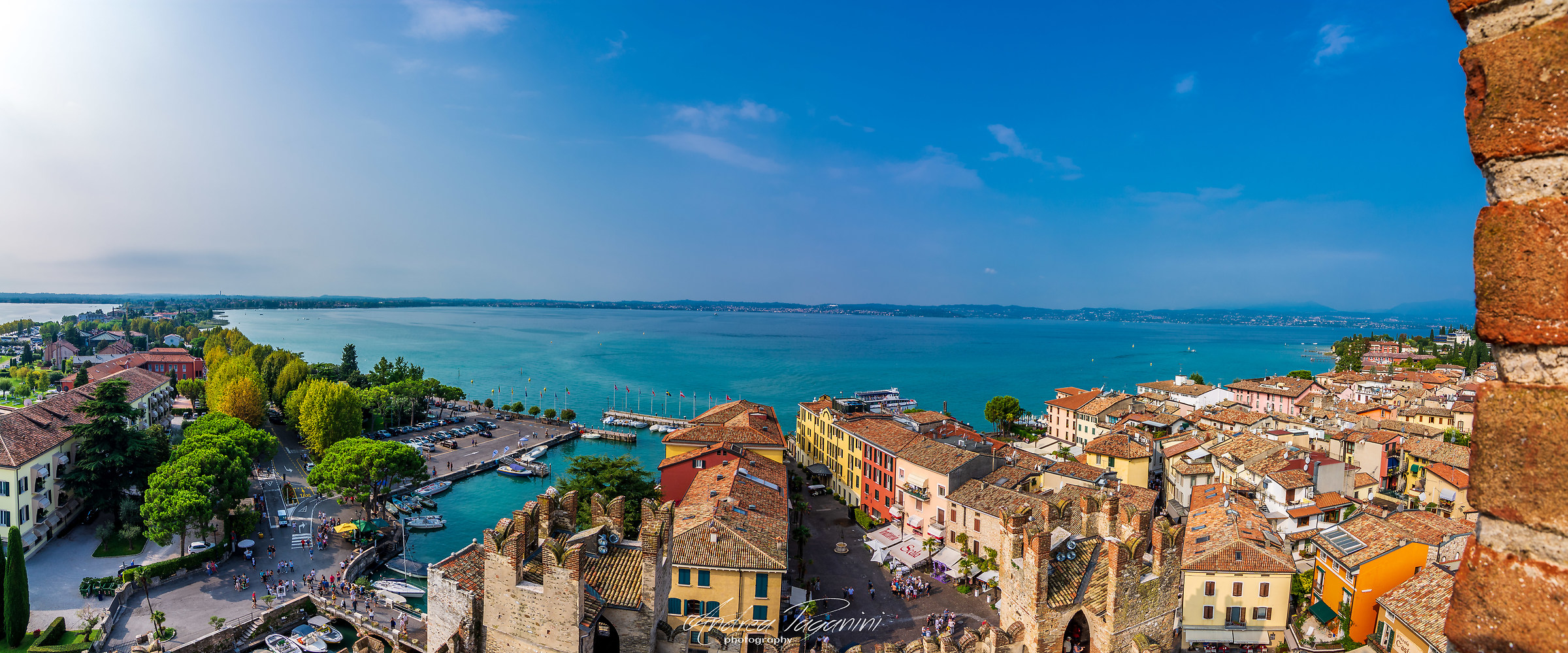 Sirmione from the Castle