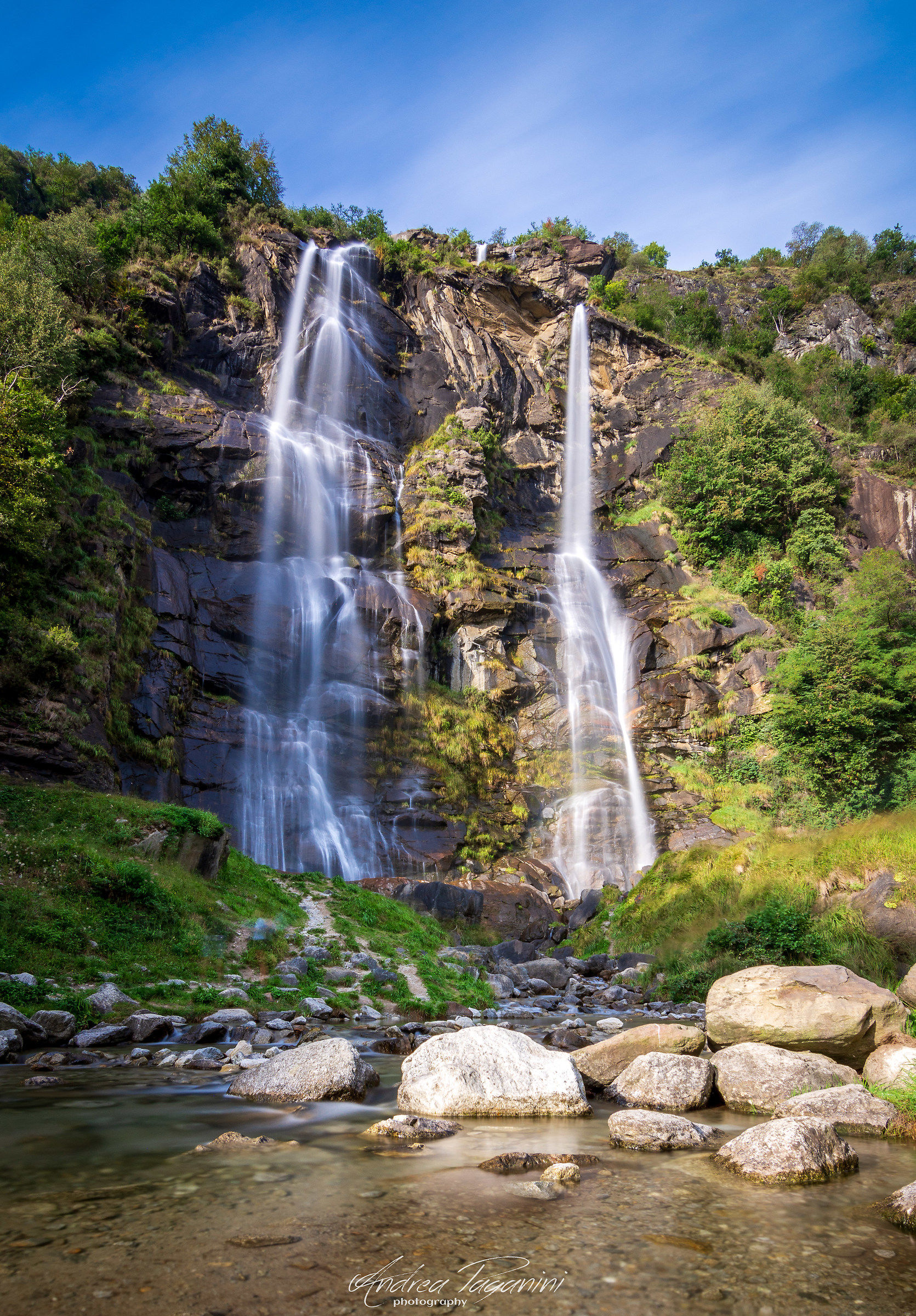 Waterfalls of Acquafraggia