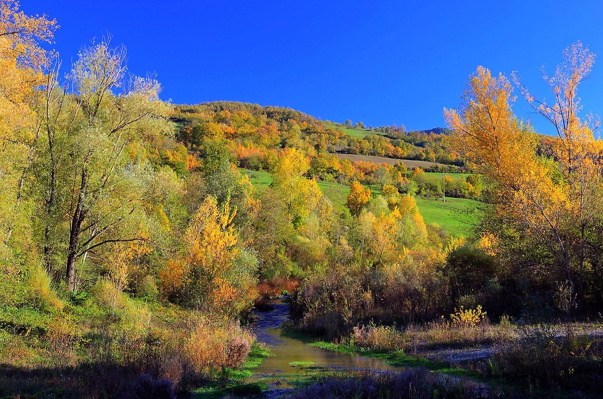 autunno in Val Tidone