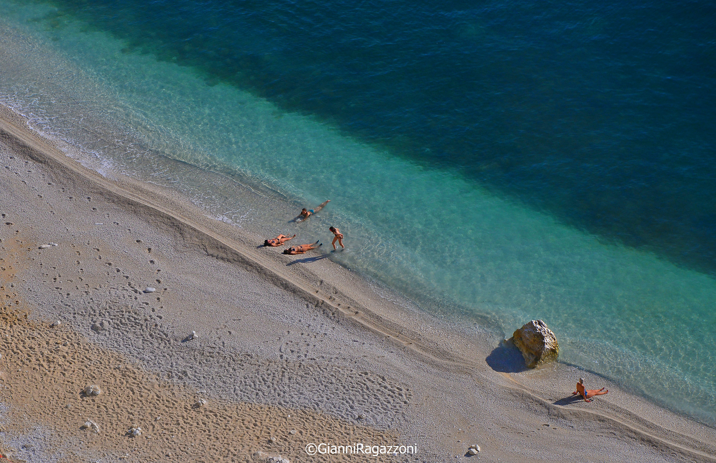 Two sisters Beach, Sirolo, Marche