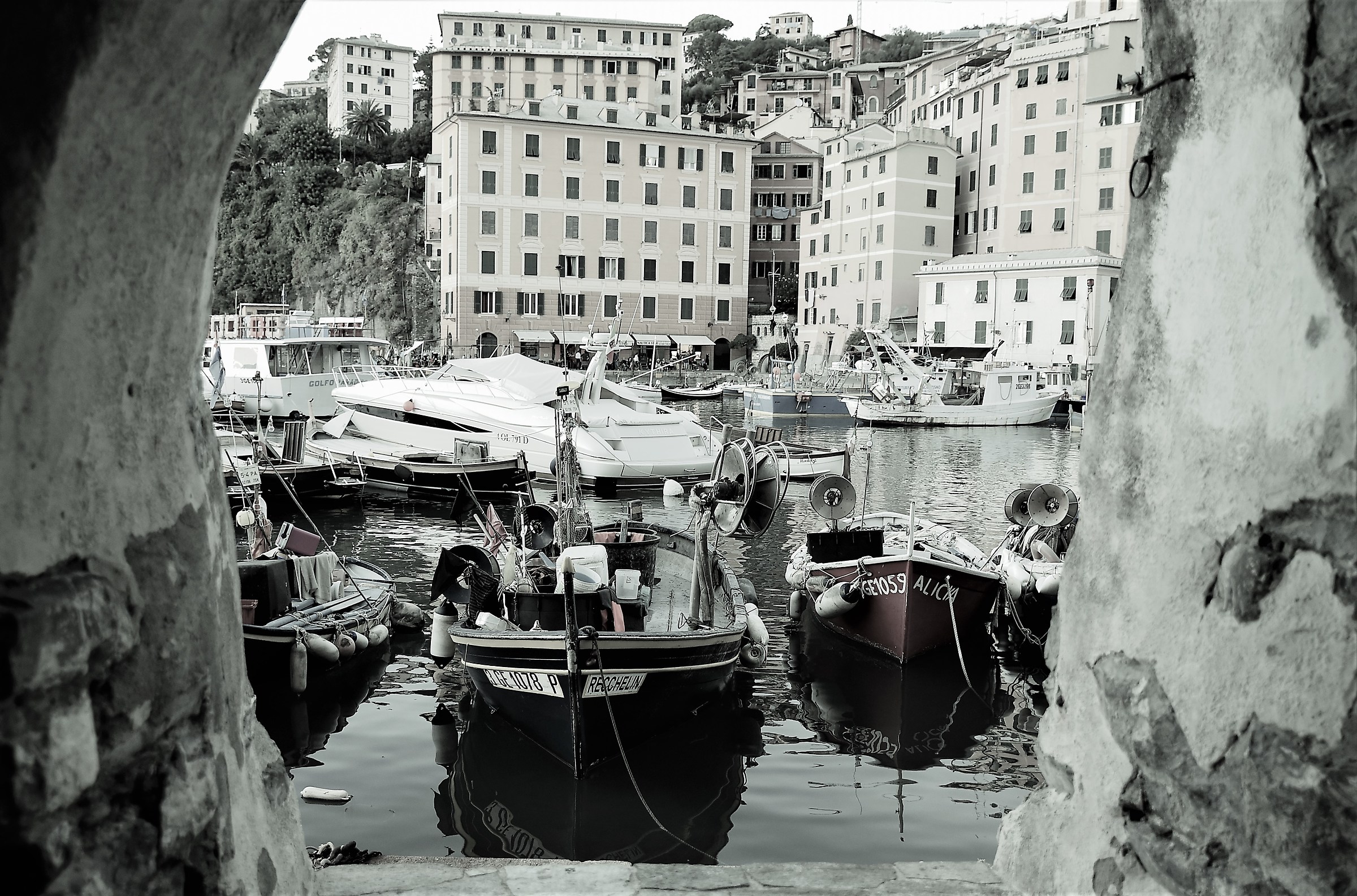 Dettaglio di Camogli