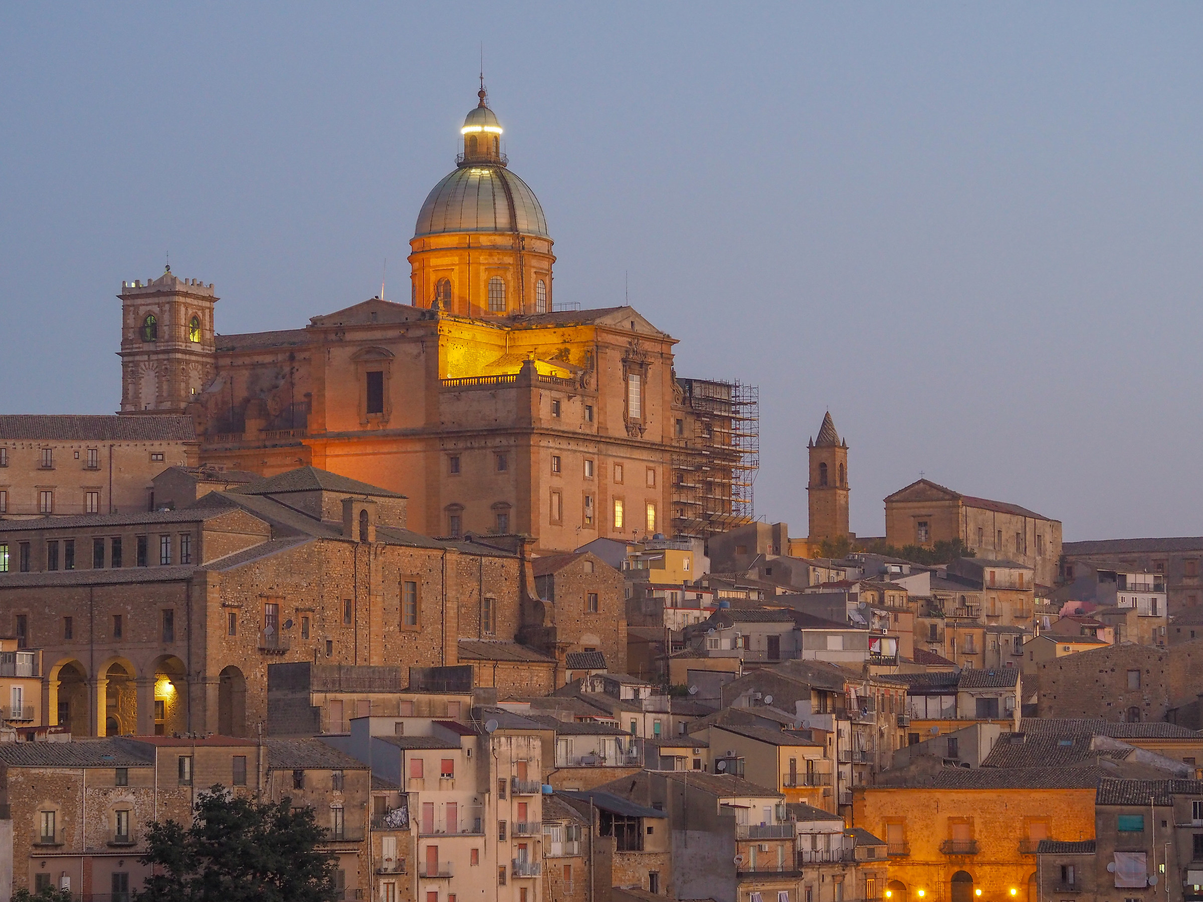 The sunrise at the old Town