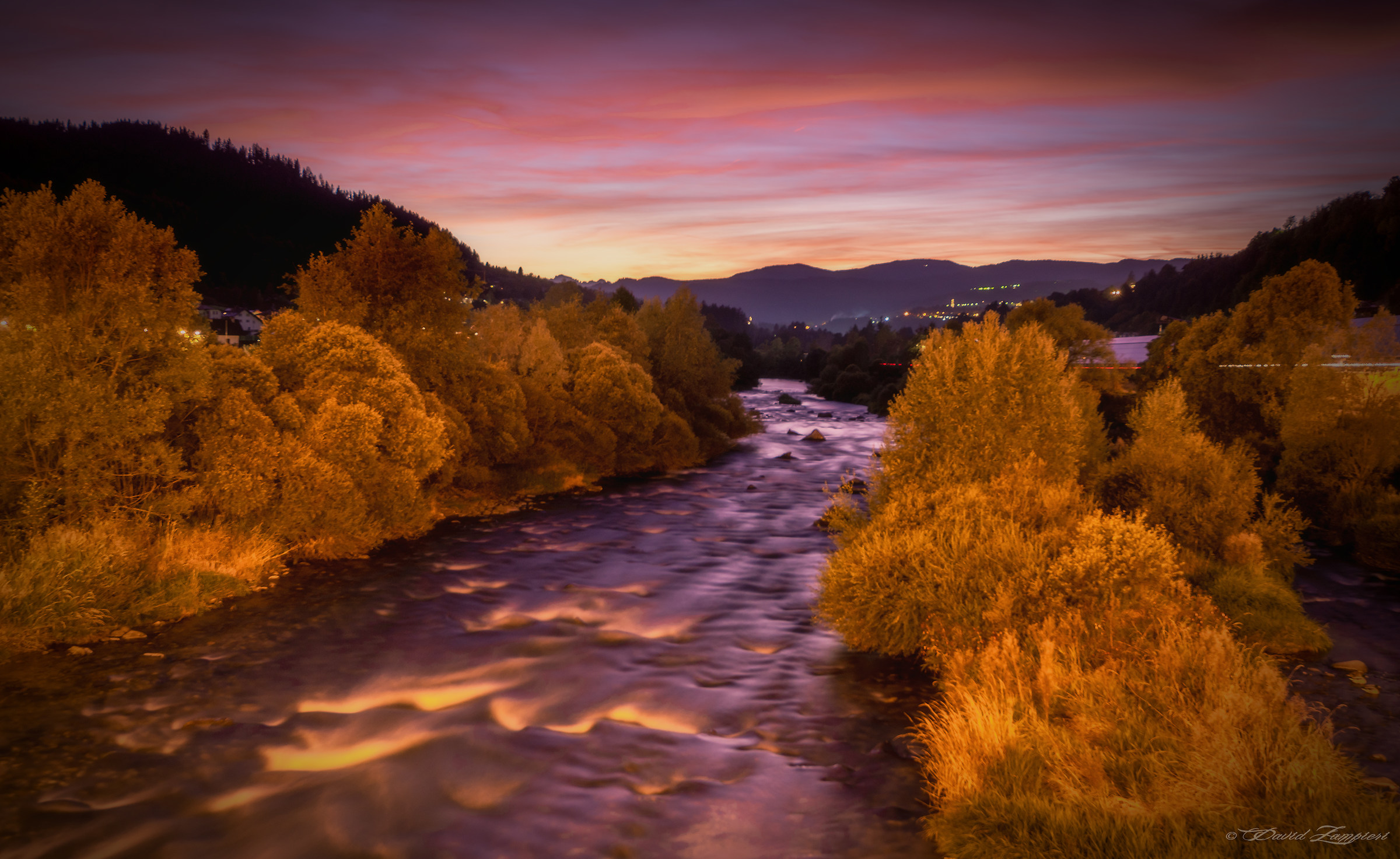 River Avisio-lake Tesero