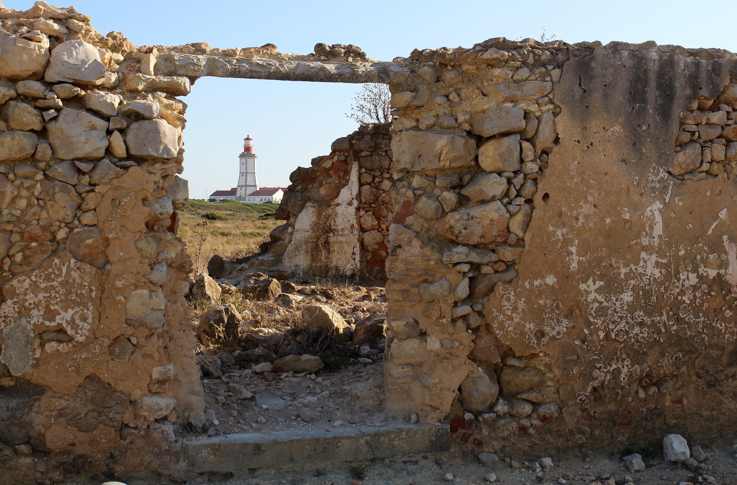 Cornice di pietra (Cabo Espichel, Portogallo)
