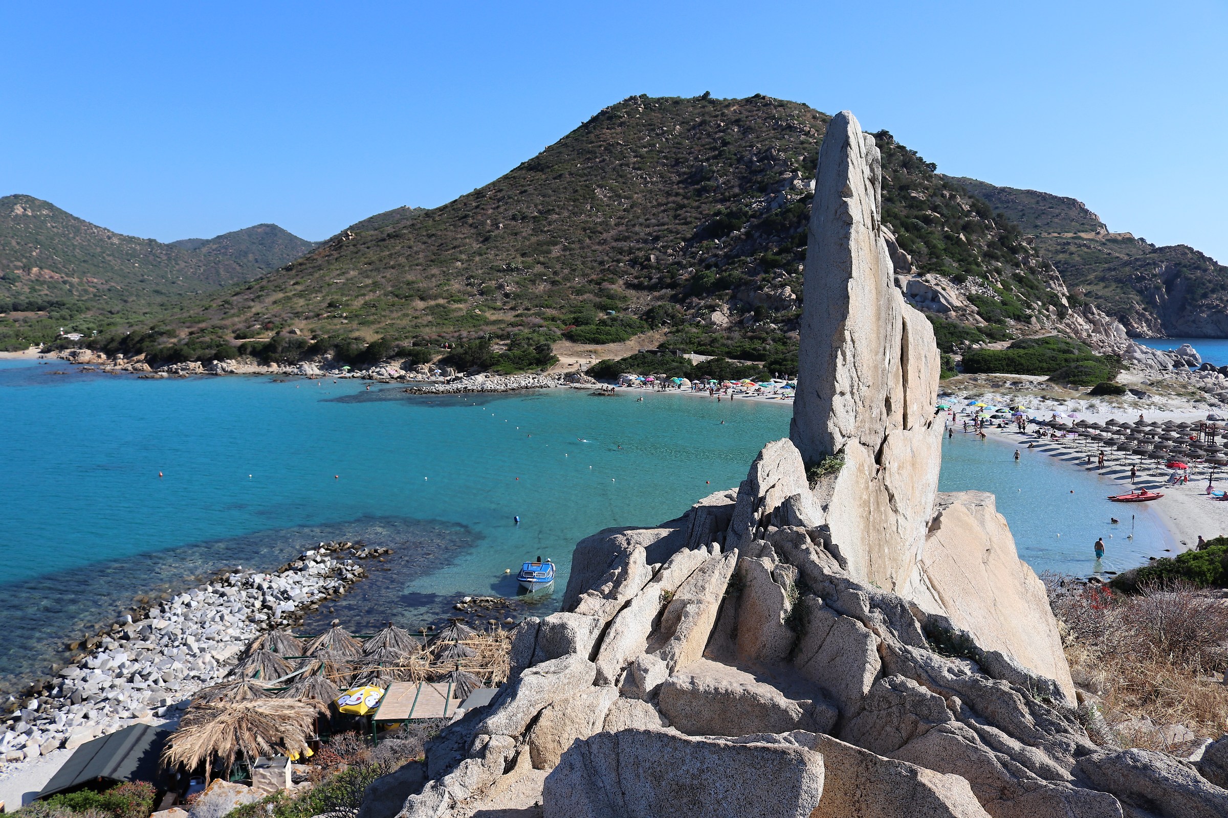 Punta Molentis in Sardegna