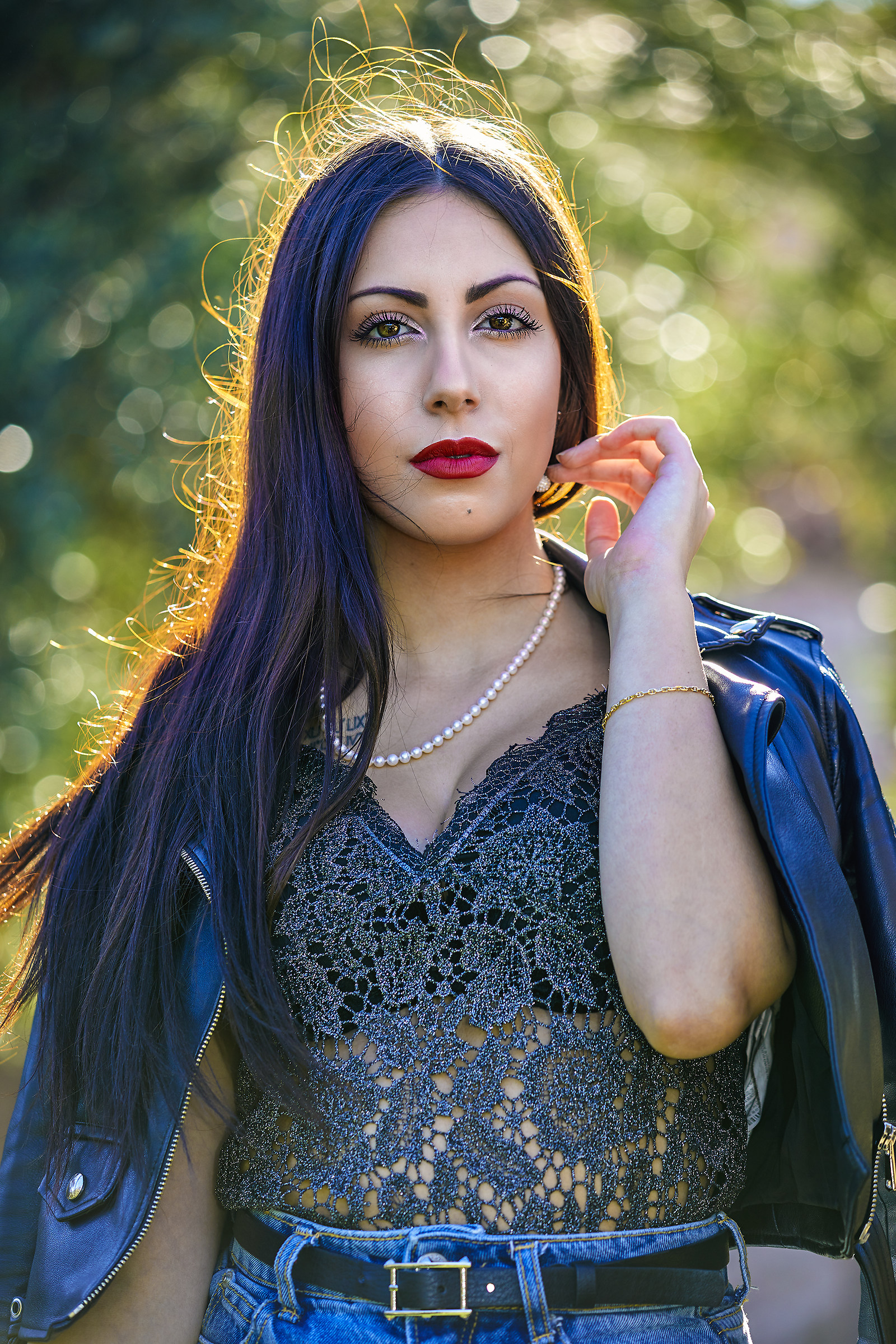 In the sun and the wind