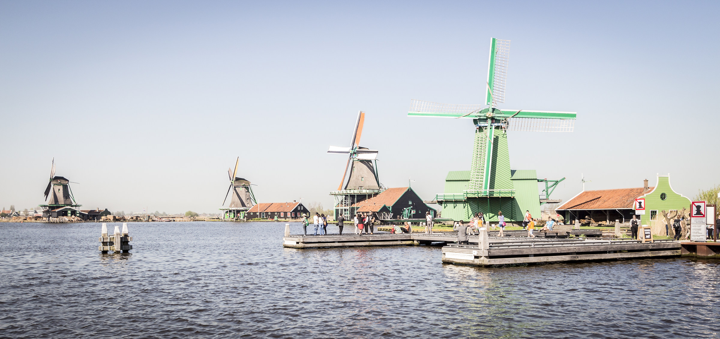 The mills of Zaanse Schan