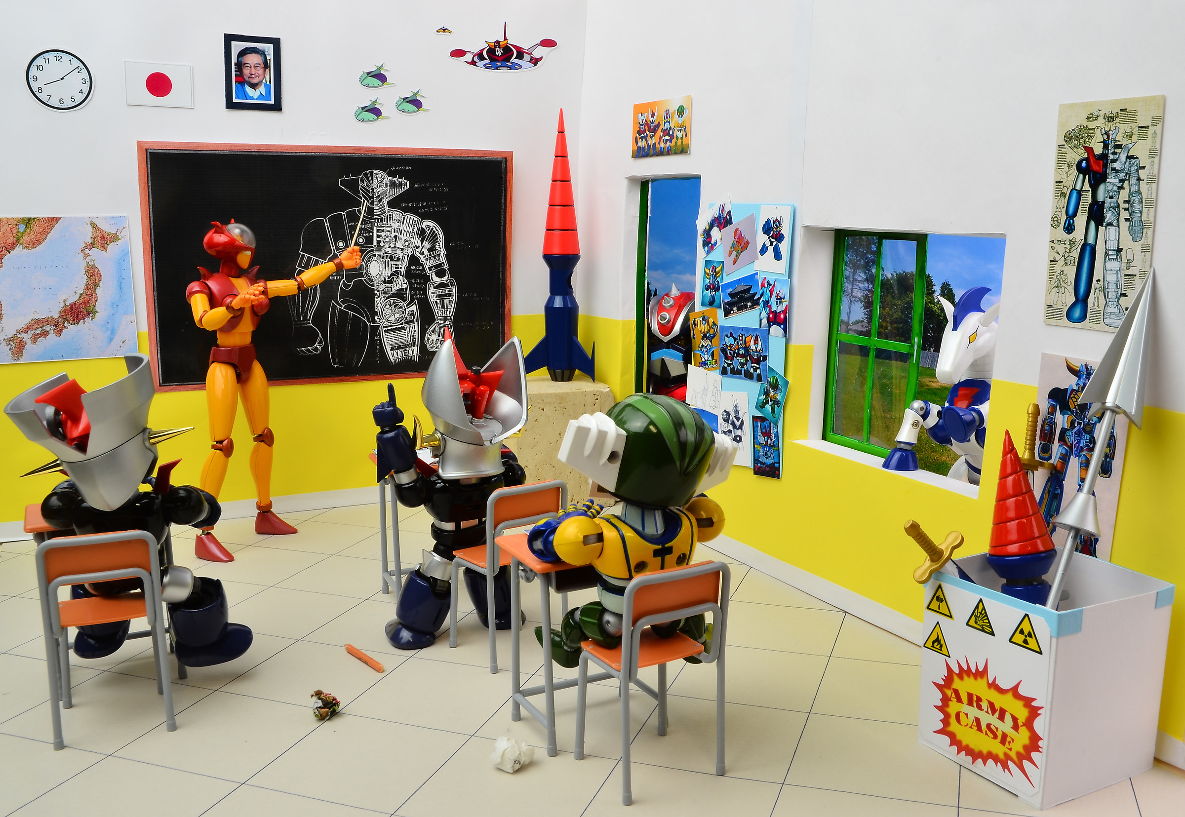 Una classe di super robot.