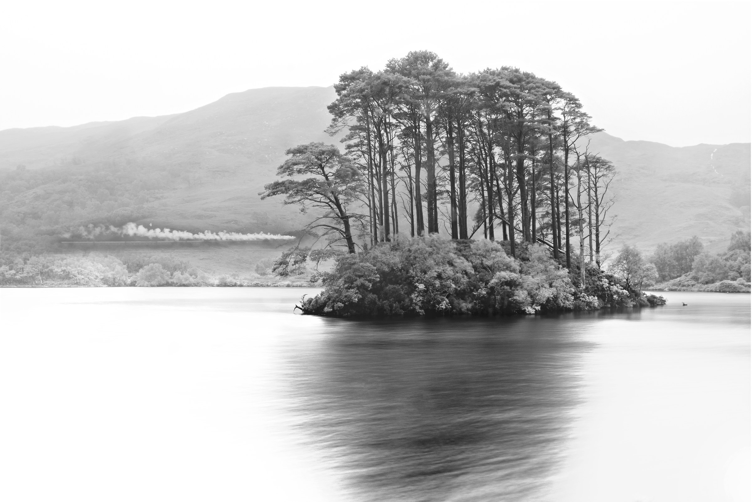 Loch Etive. The island of Albus Dumbledore