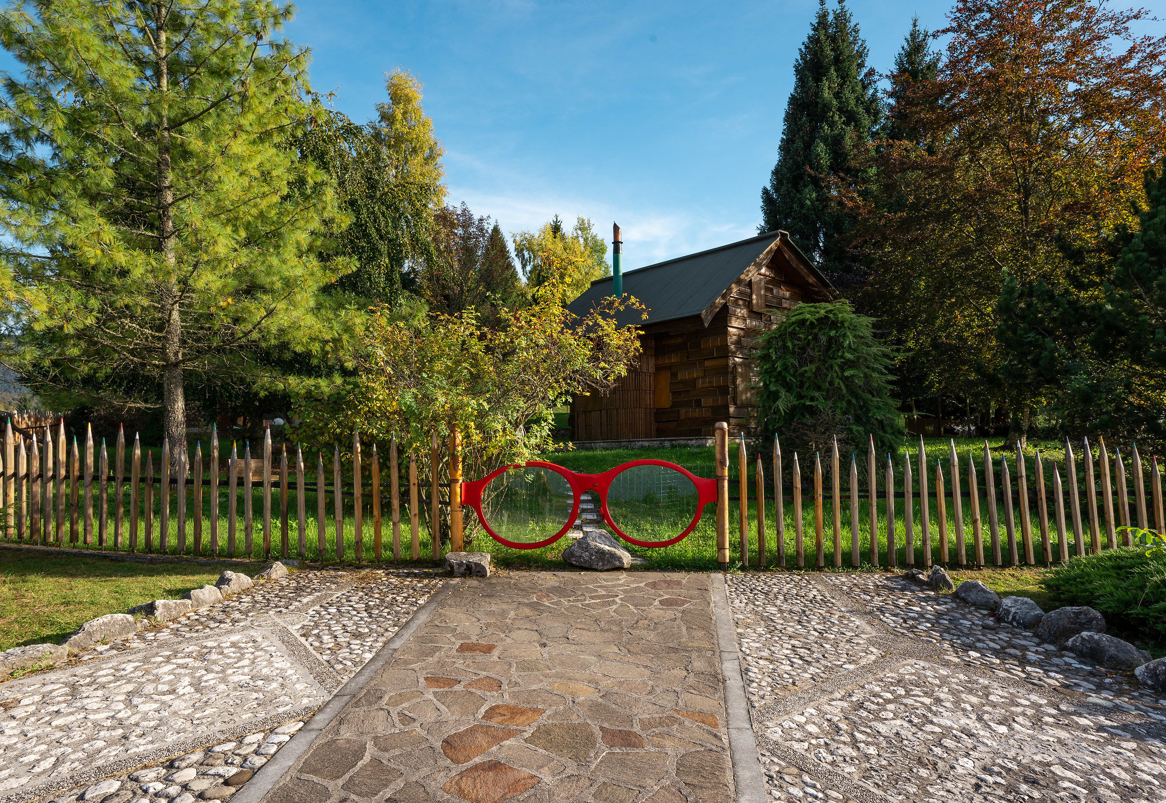A house made of books