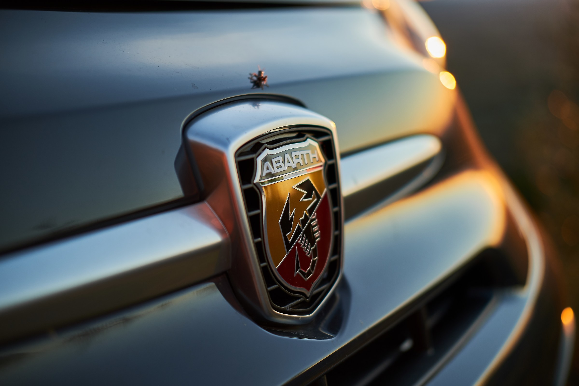 Abarth at sunset