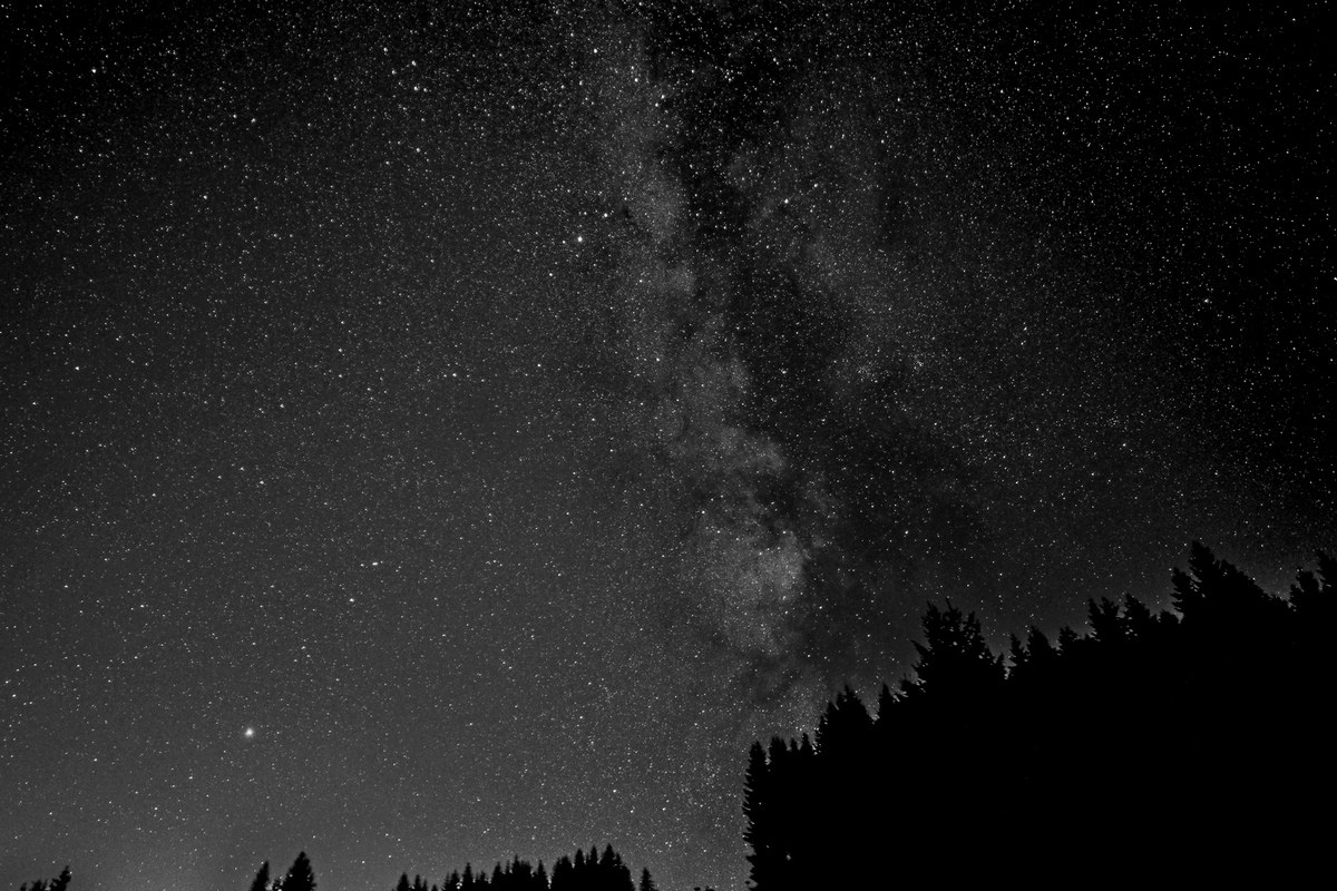 Marte e la Via Lattea