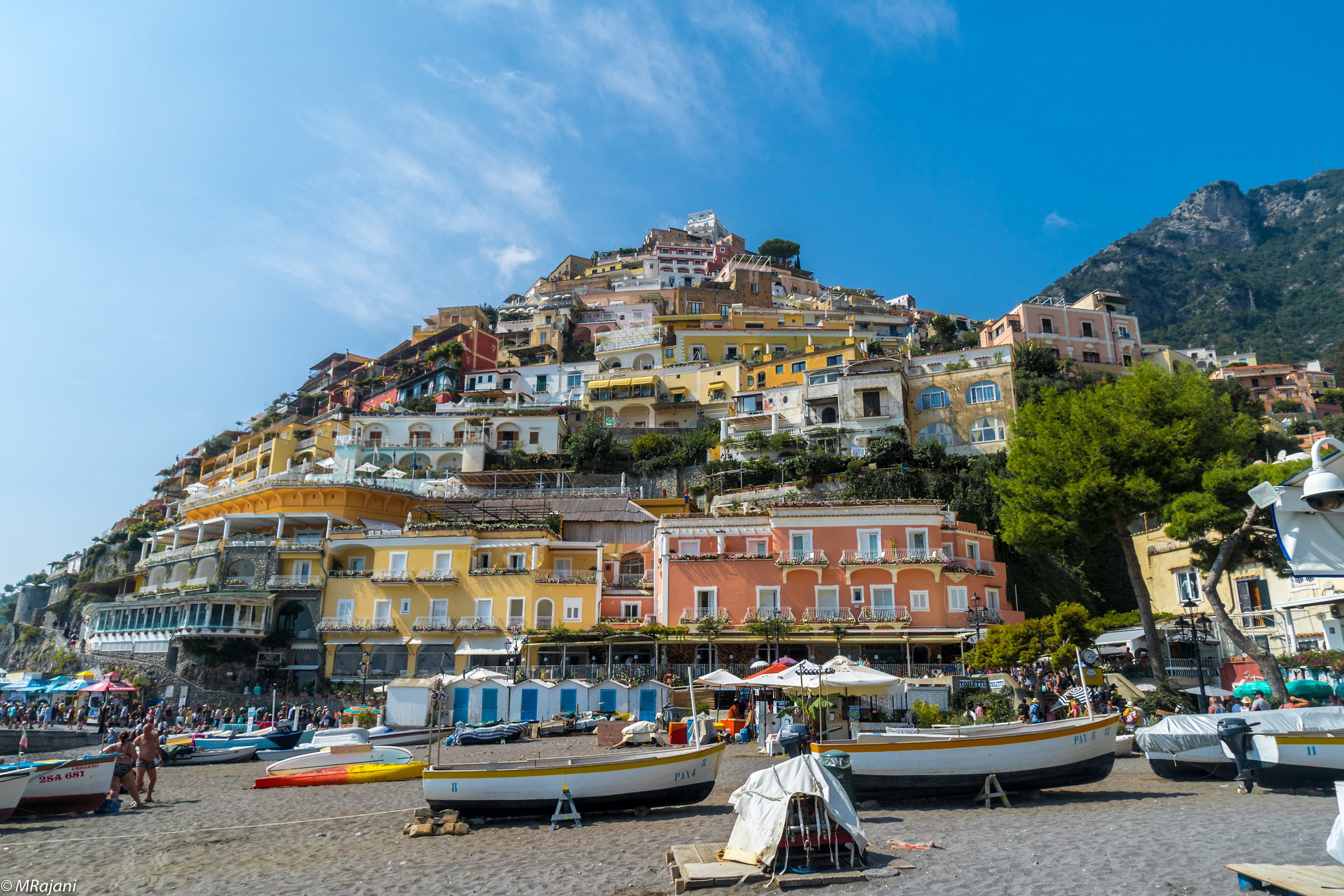 Positano: la spiaggia