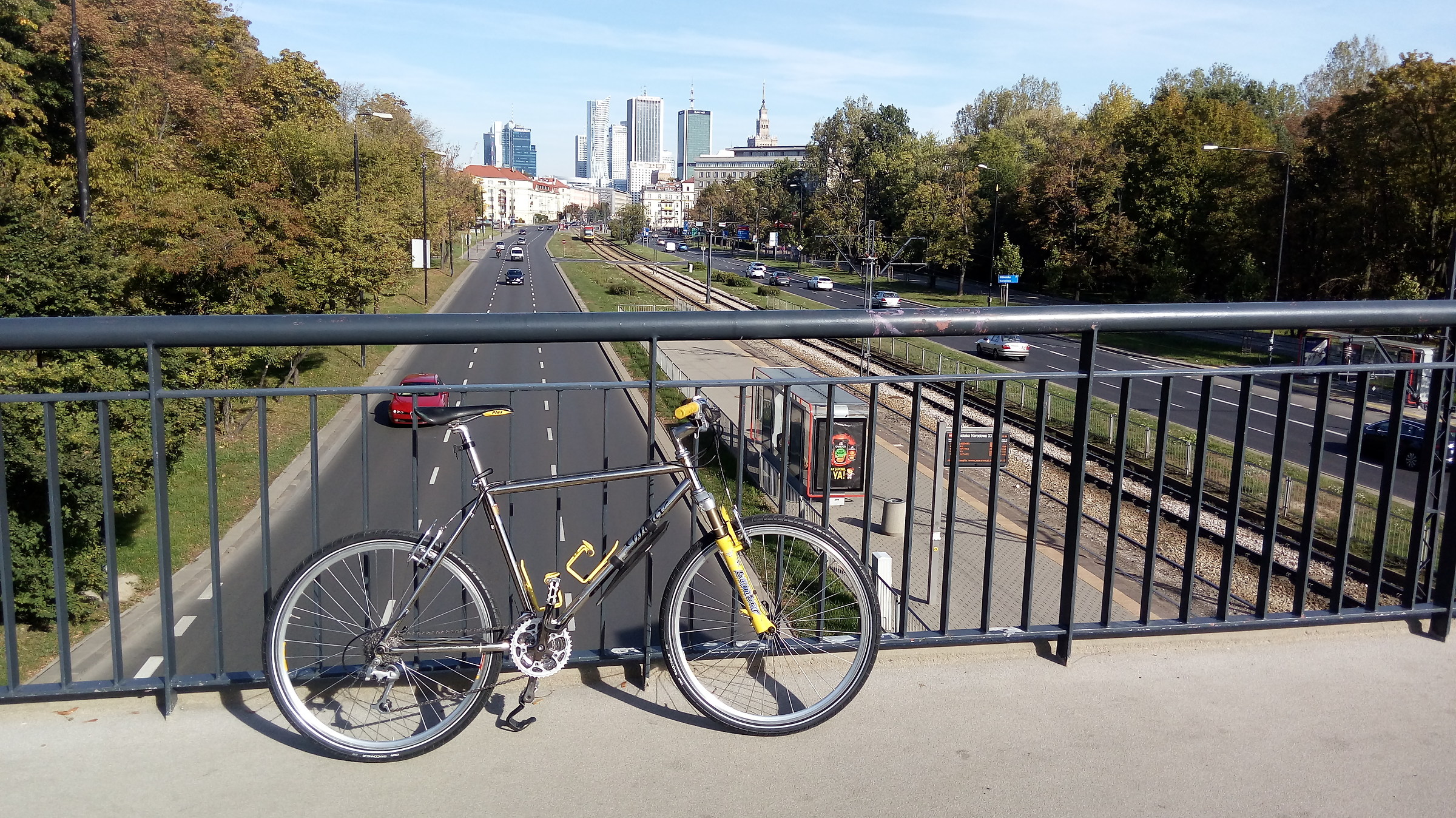 Park Pole Mokotowska-Warszawa Panorama