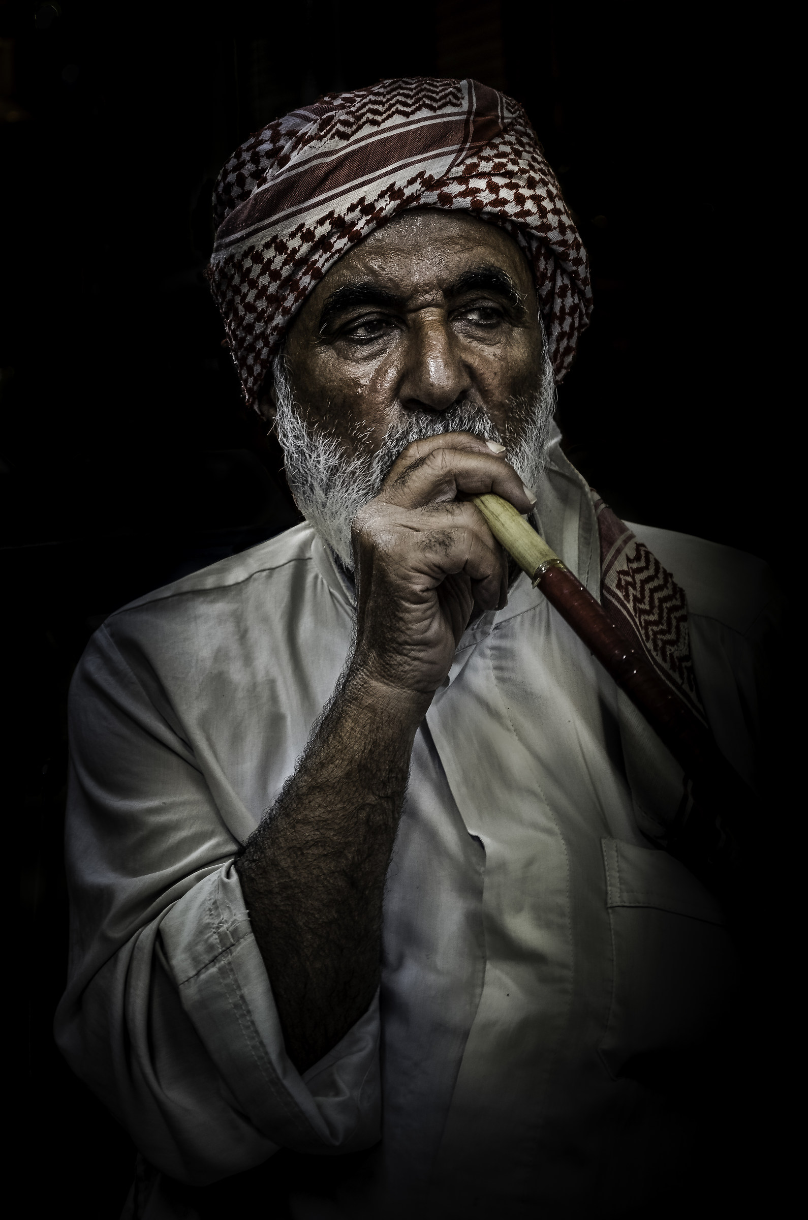 Portrait Bharain Pascalerichard Smoker