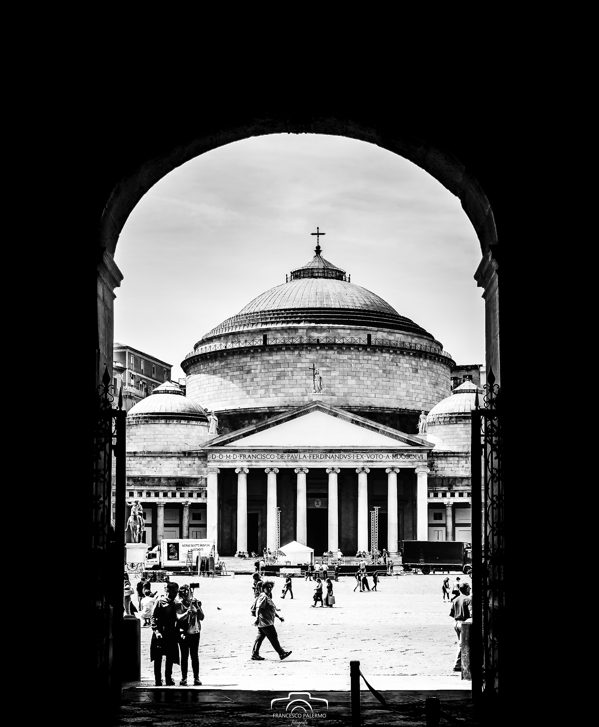 Piazza del Plebiscito, view from the Royal Palace (2)