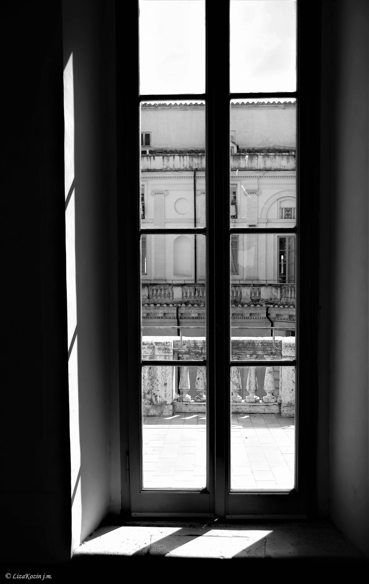 The light at the window