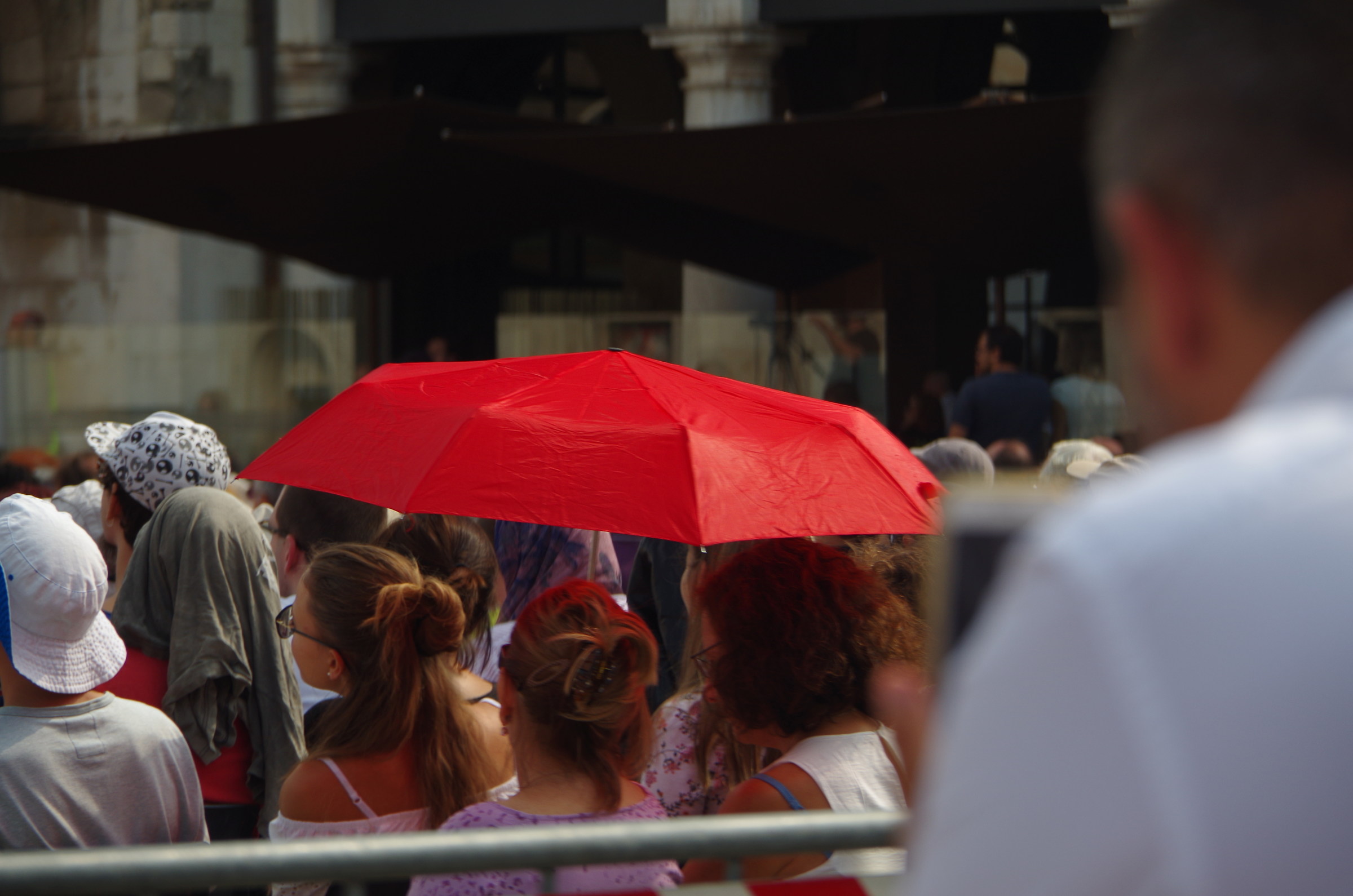 The Red umbrella