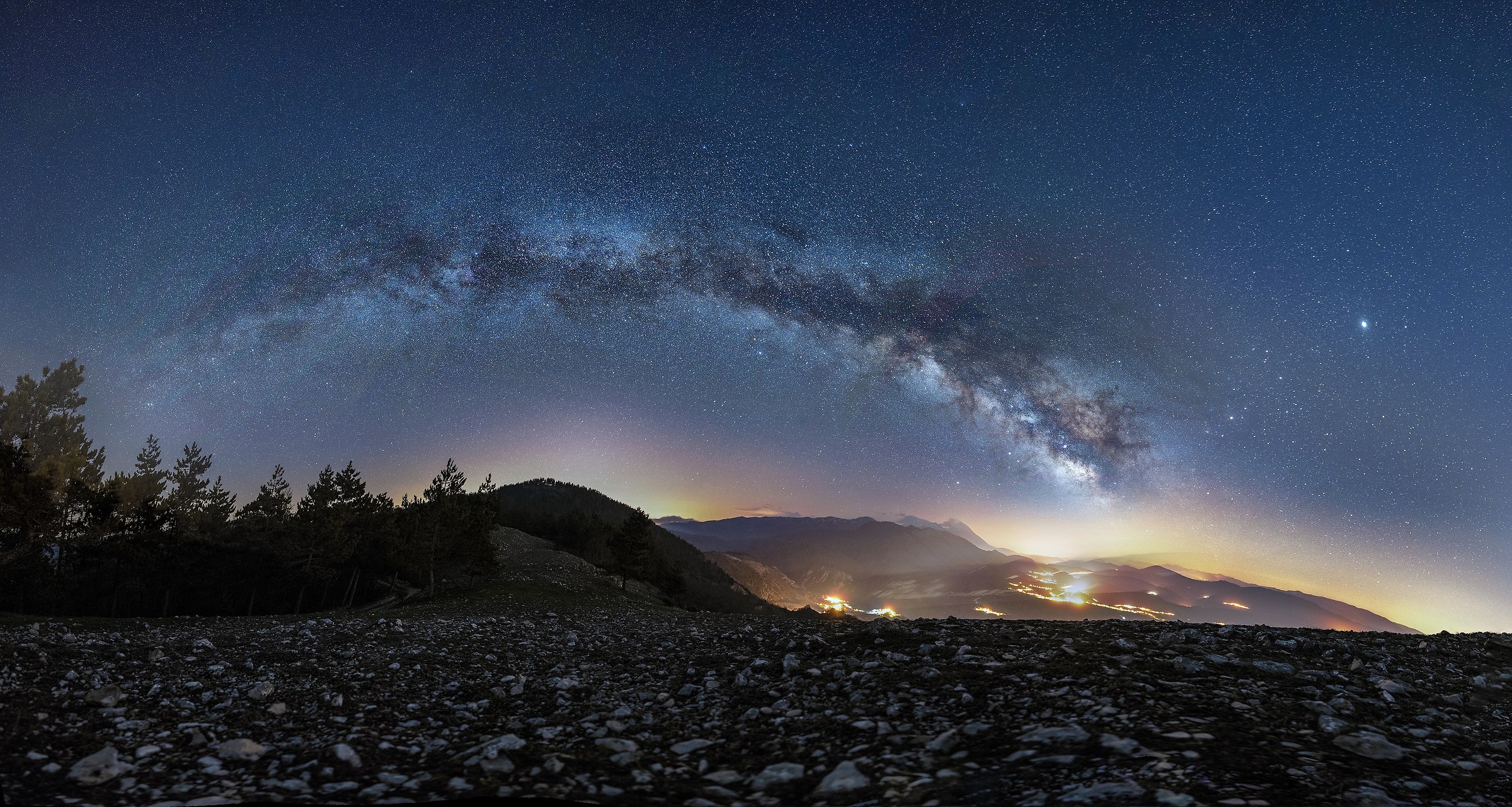 Milky way - Altipiano di Rascino (ri)