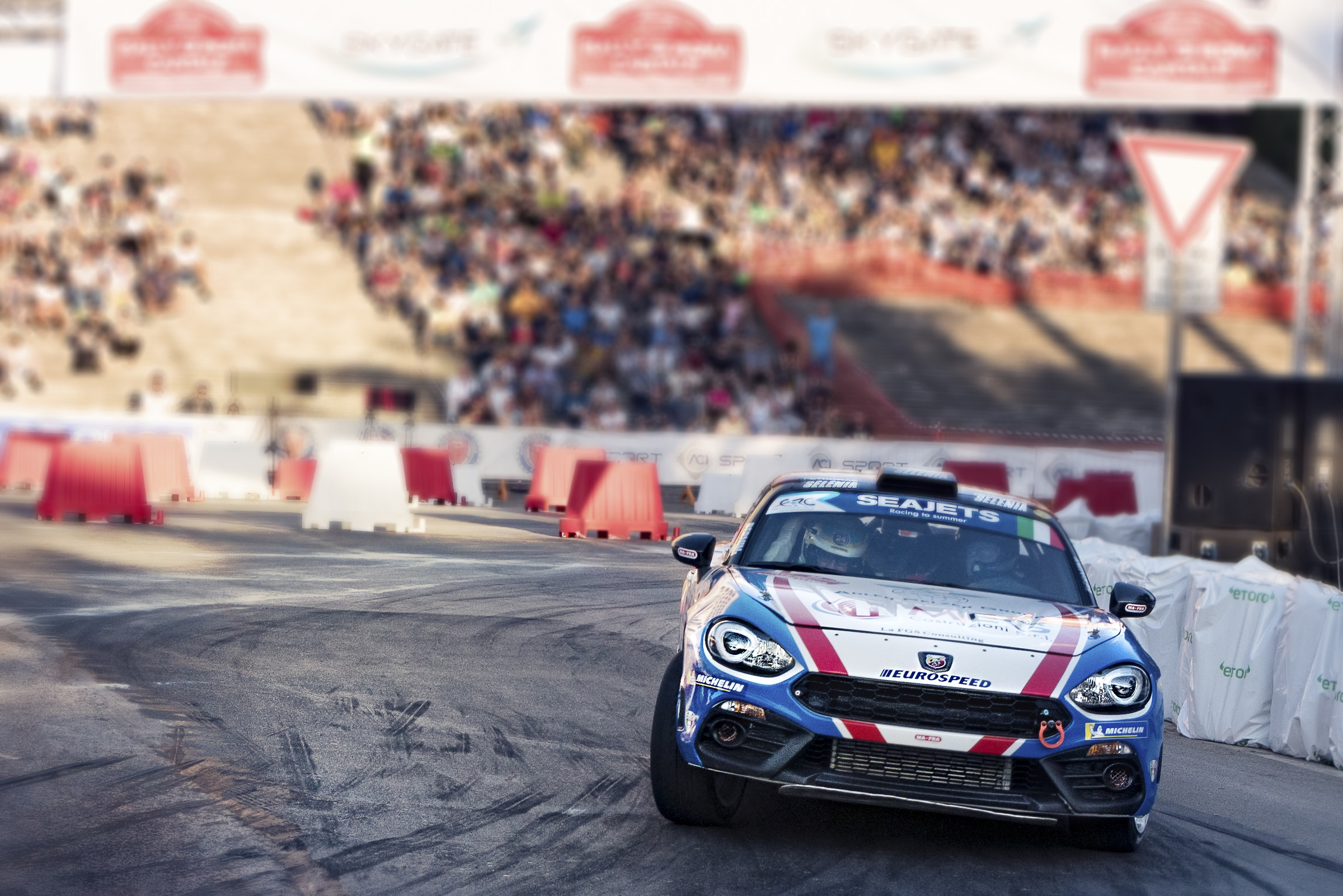 astier vauclare  abarth 124 rally  eur