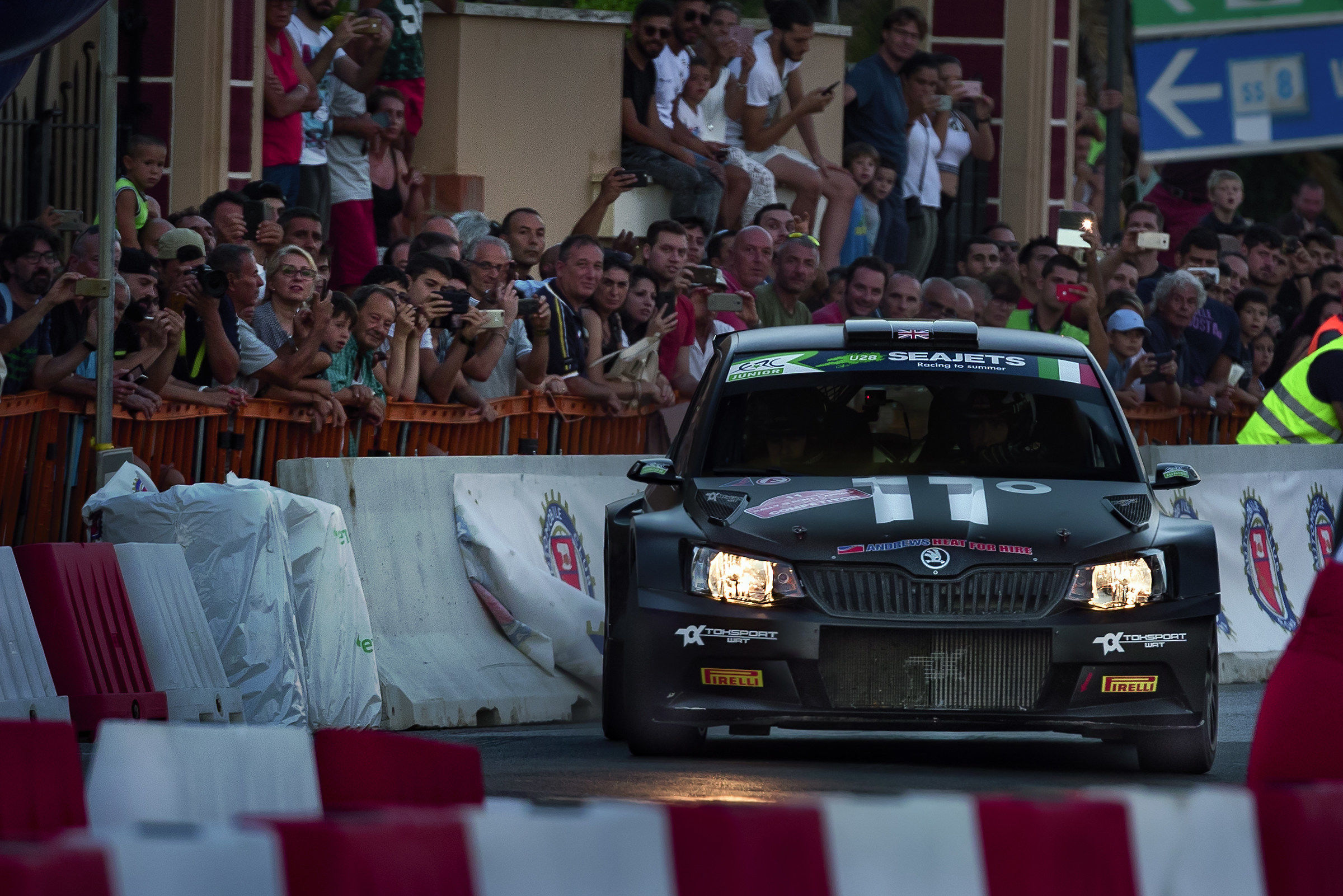 toksport wrt ingram whittock skoda fabia r5  ostia