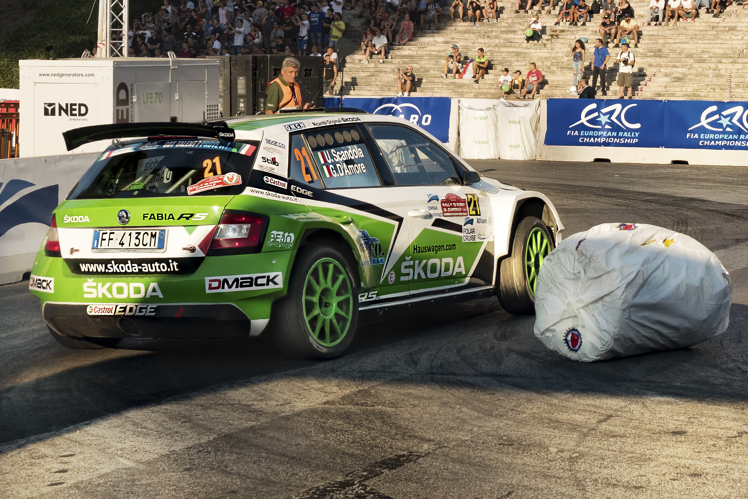 s.a. motorsport italia srl scandola  d'amore skoda fabi