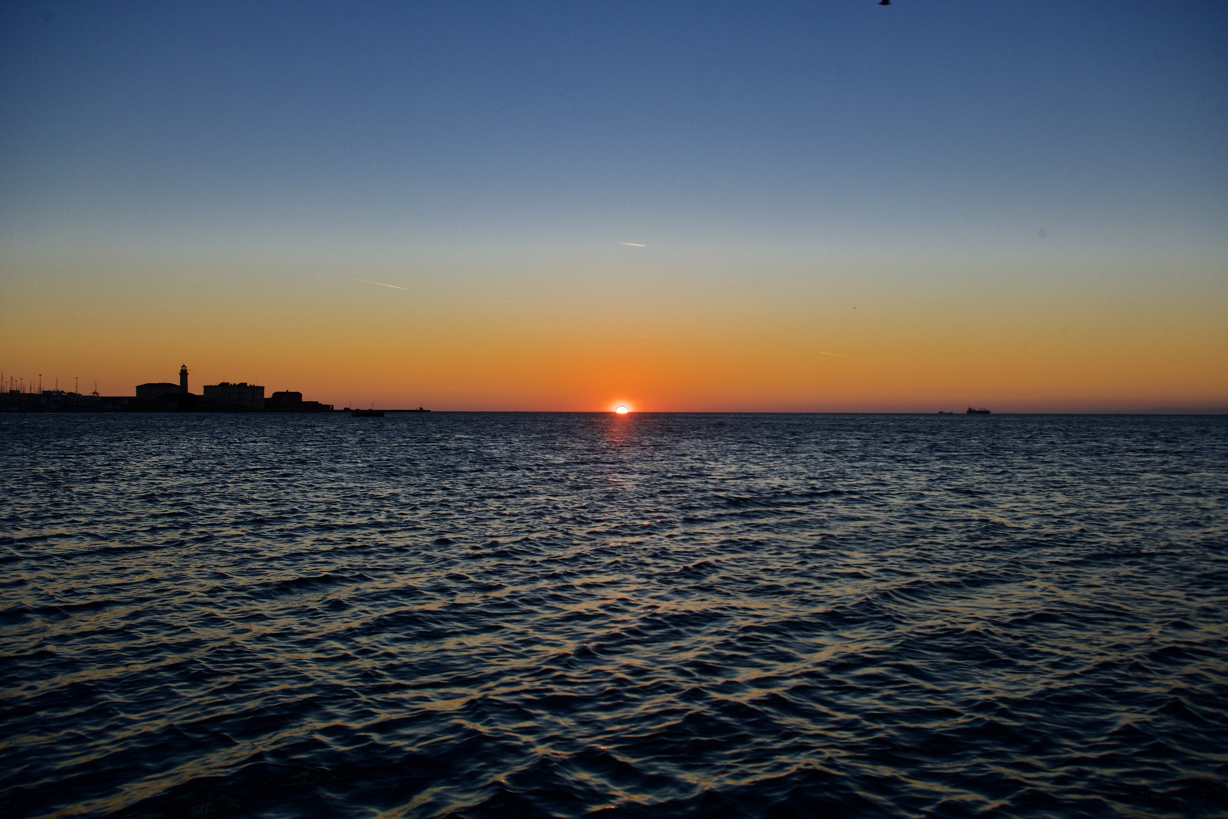 colors of sea and sky