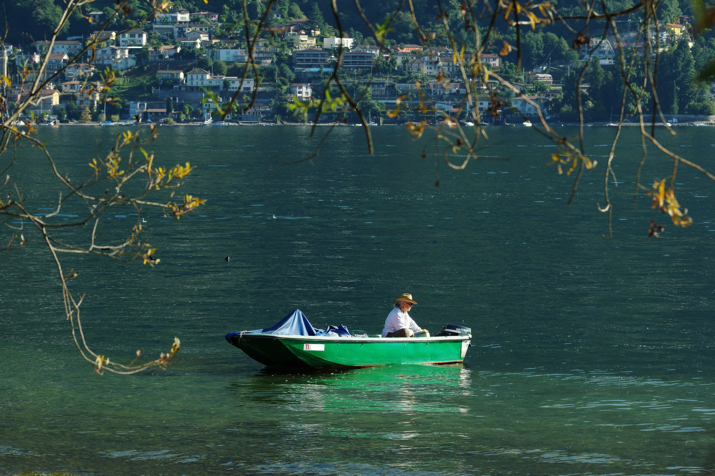 Pescatore Sul Lago Maggiore