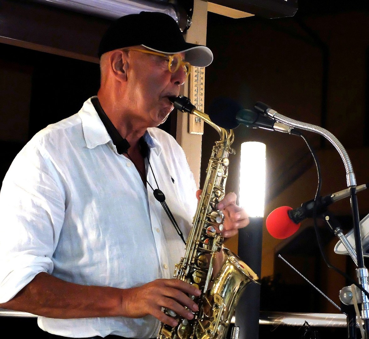 On sax
