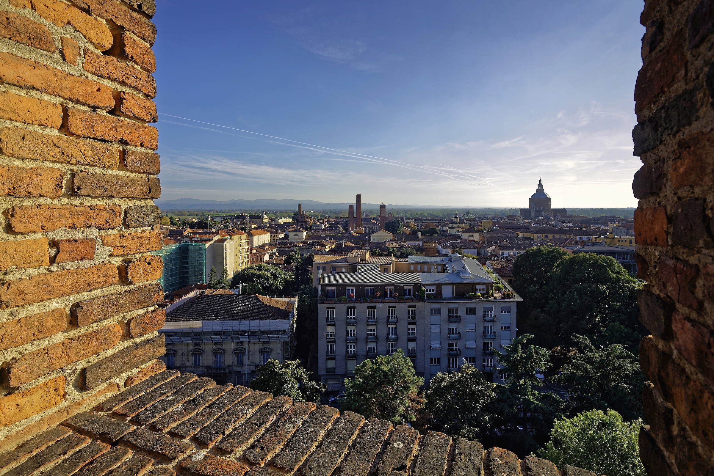 Pavia, vista dal Castello