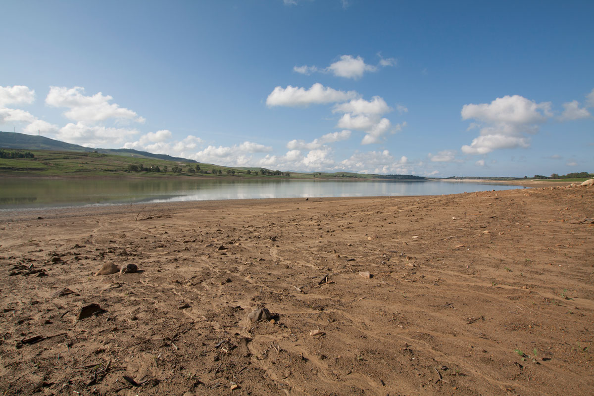 lago Poma...siccità