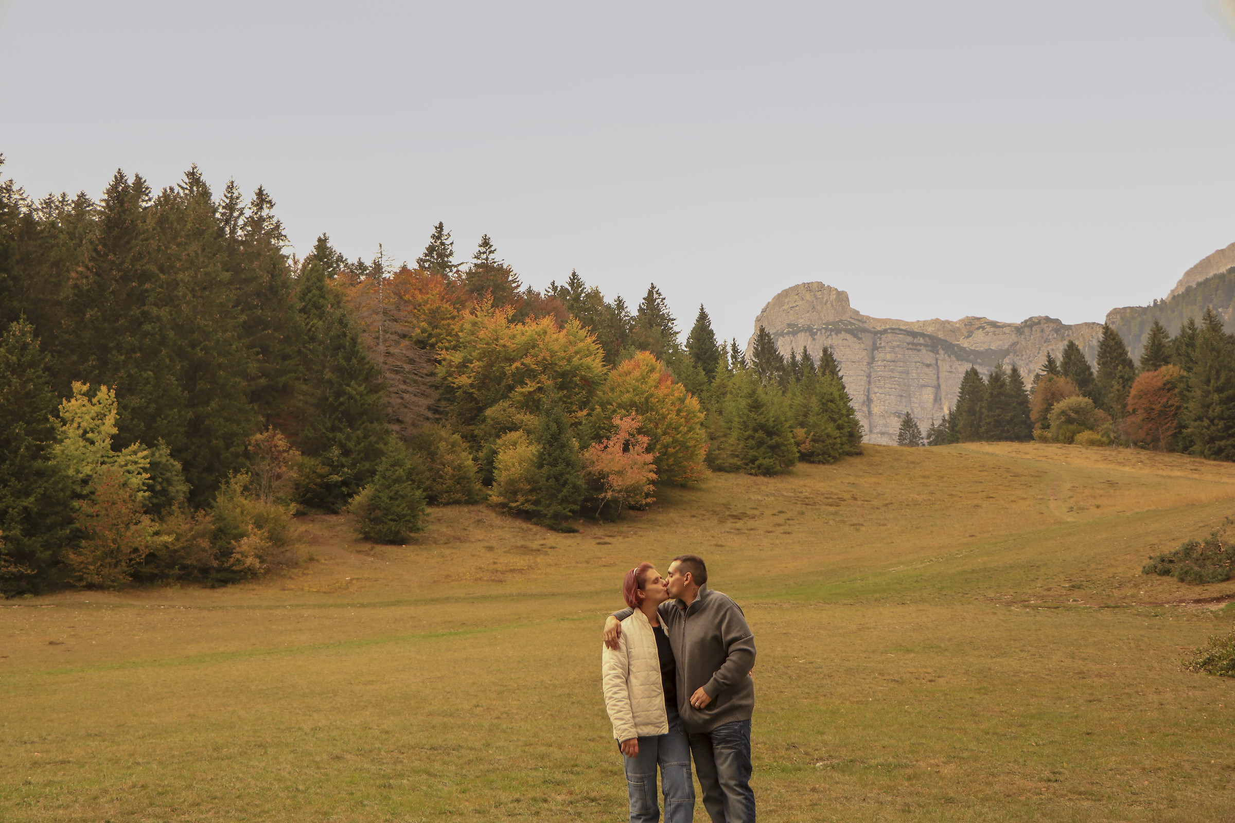 sul monte un bel bacio