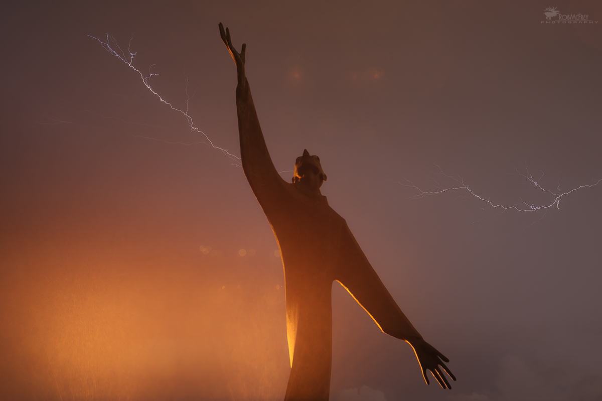 St. Francis and Lightning