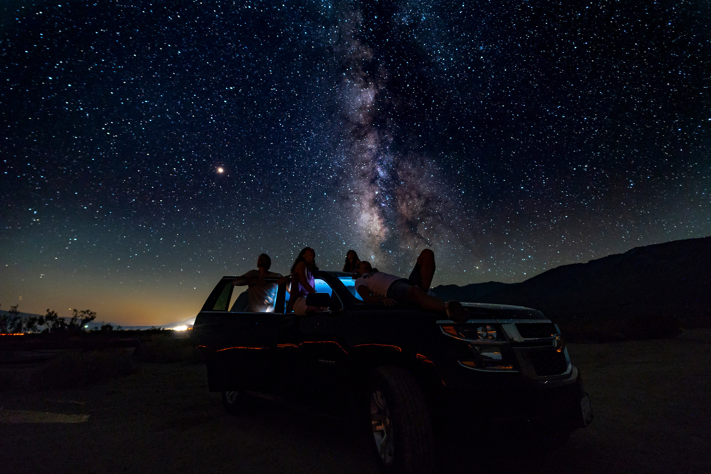 Stellata sulla Death Valley