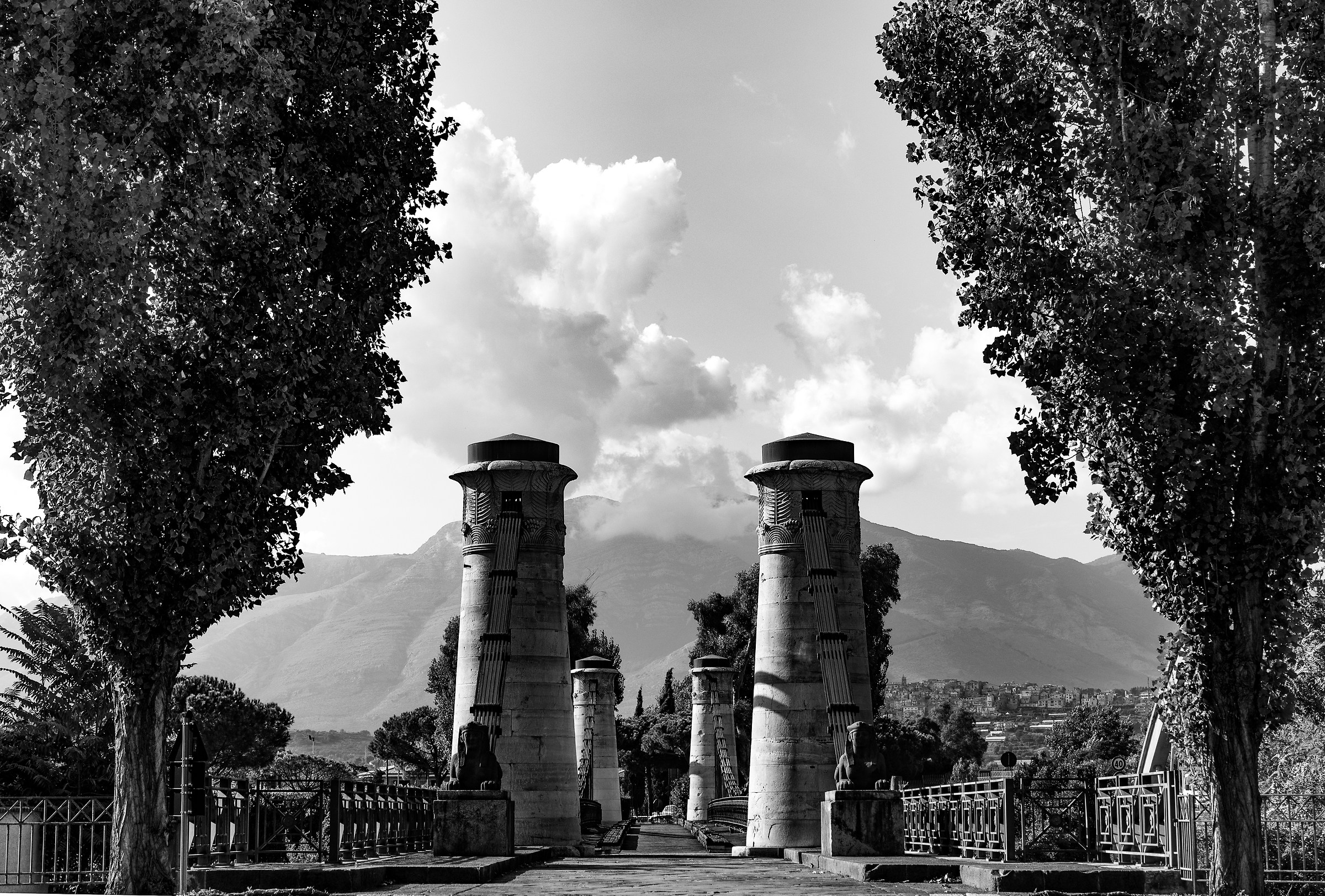 Bourbon Bridge on the Garigliano