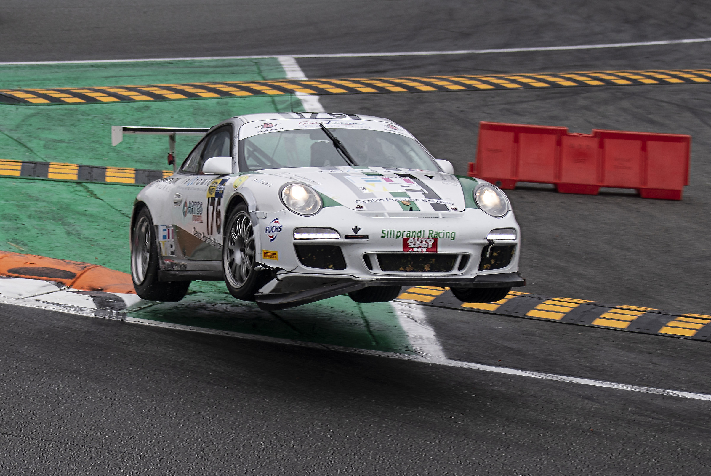 Takeoff from Monza track