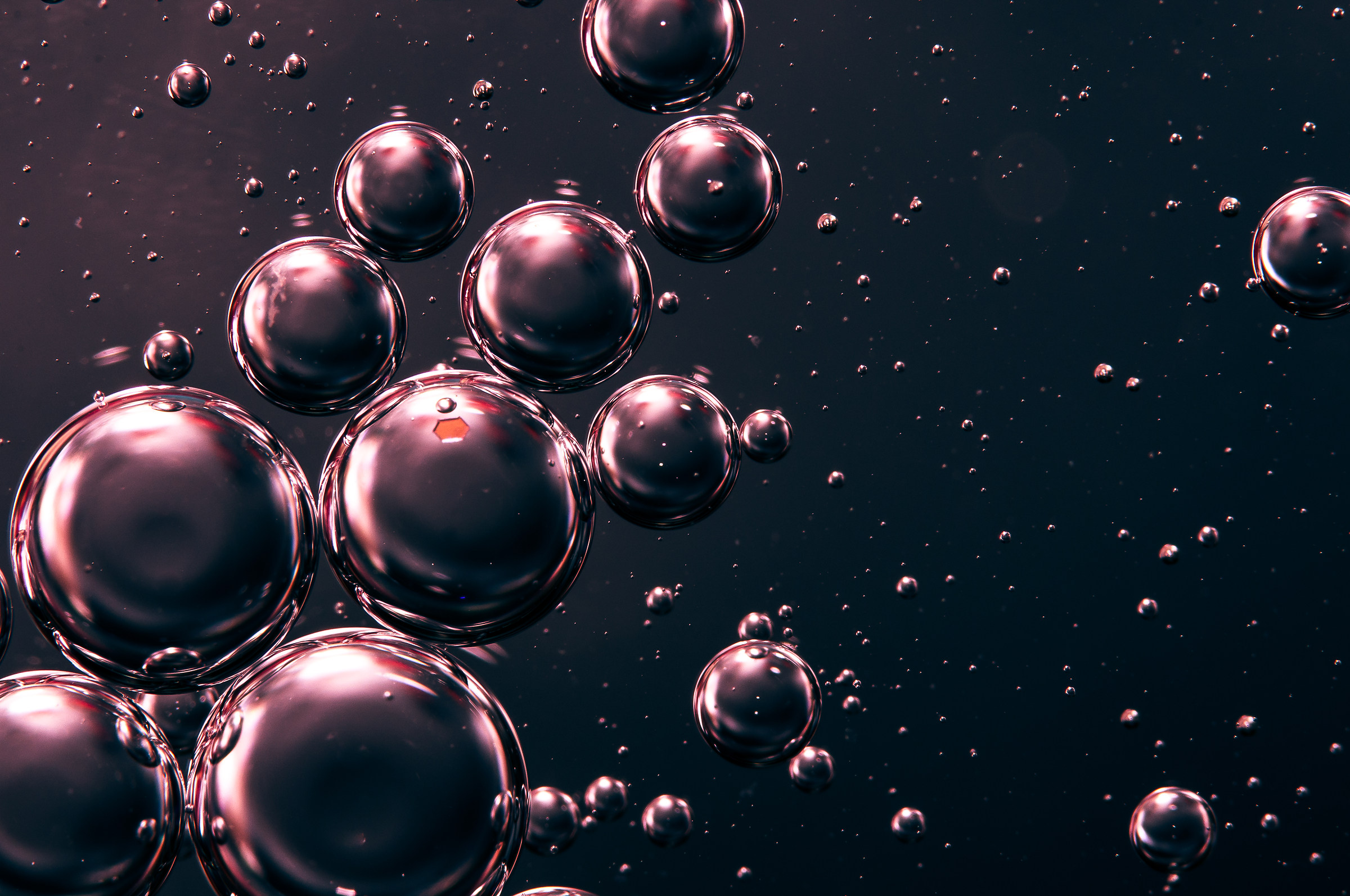 Drops and Oil Gocce e Olio Riflessi Mario jr Nicorelli