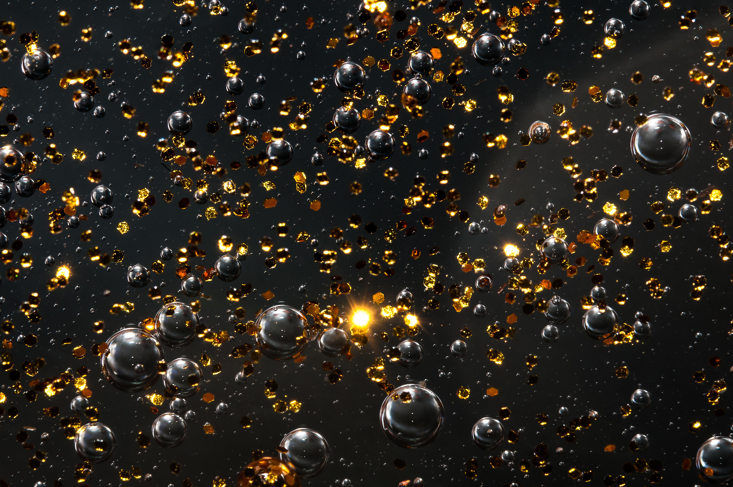 Drops and Oil Gocce e Olio Riflessi Mario jr Nicorelli