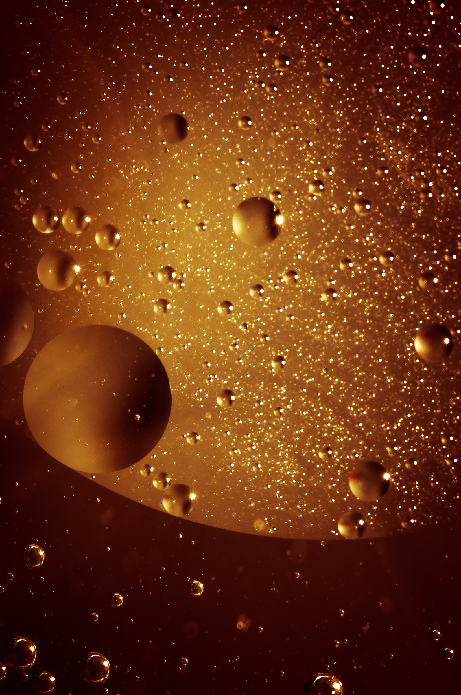 Drops and Oil Gocce e Olio Riflessi Mario jr Nicorelli