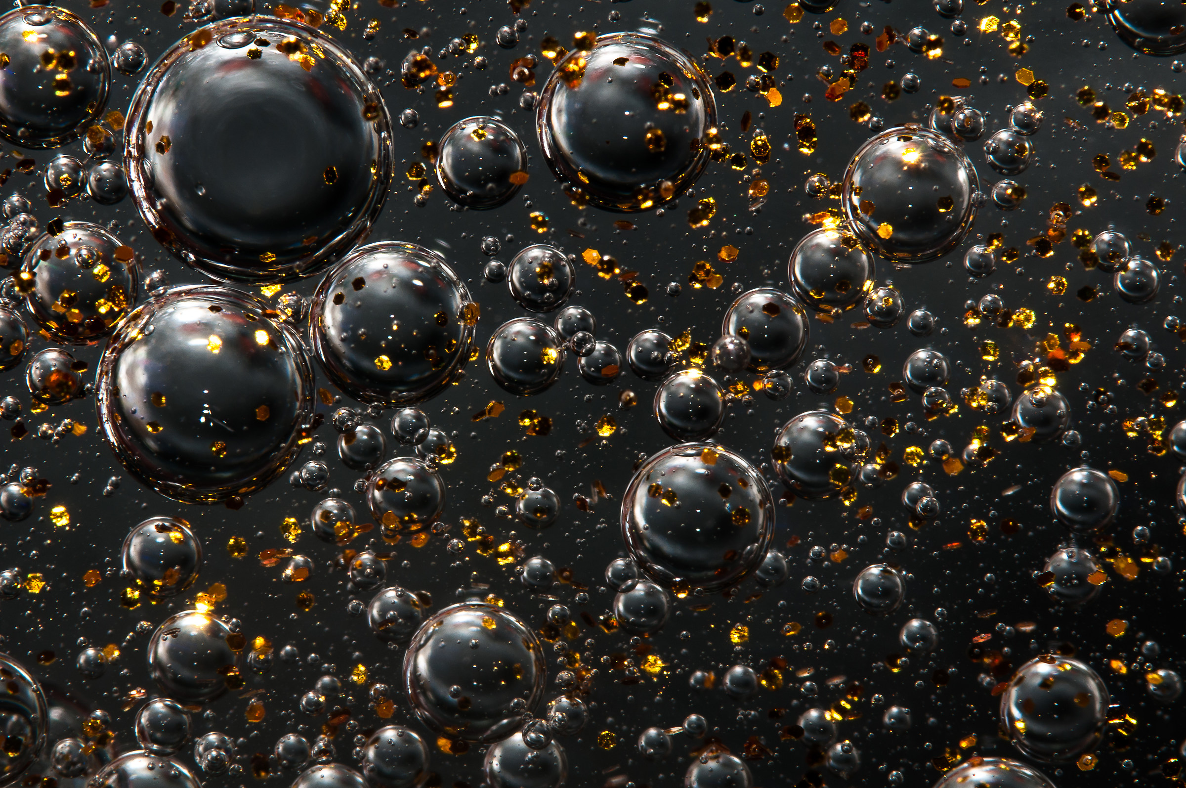 Drops and Oil Gocce e Olio Riflessi Mario jr Nicorelli