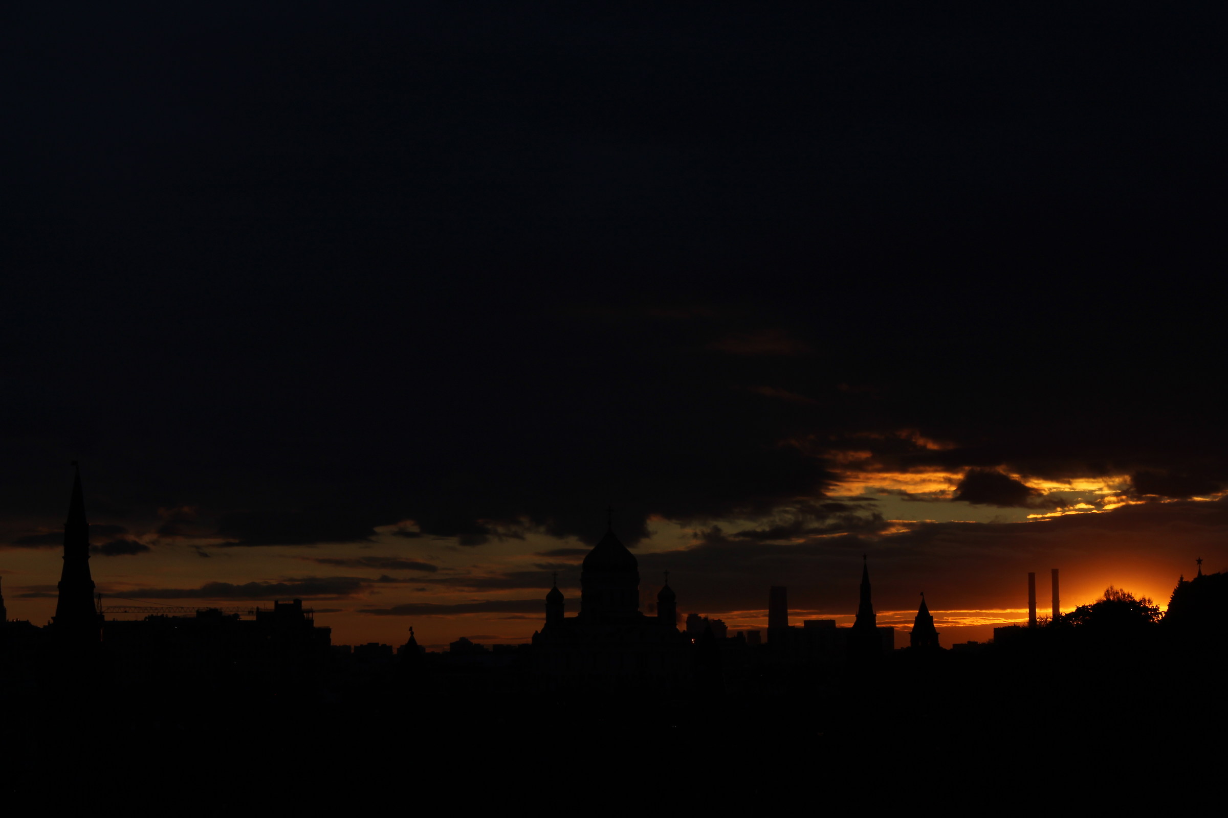 Sunset on the Kremlin