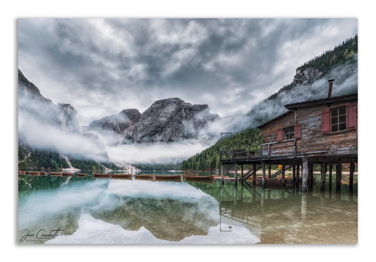 Early morning in Braies