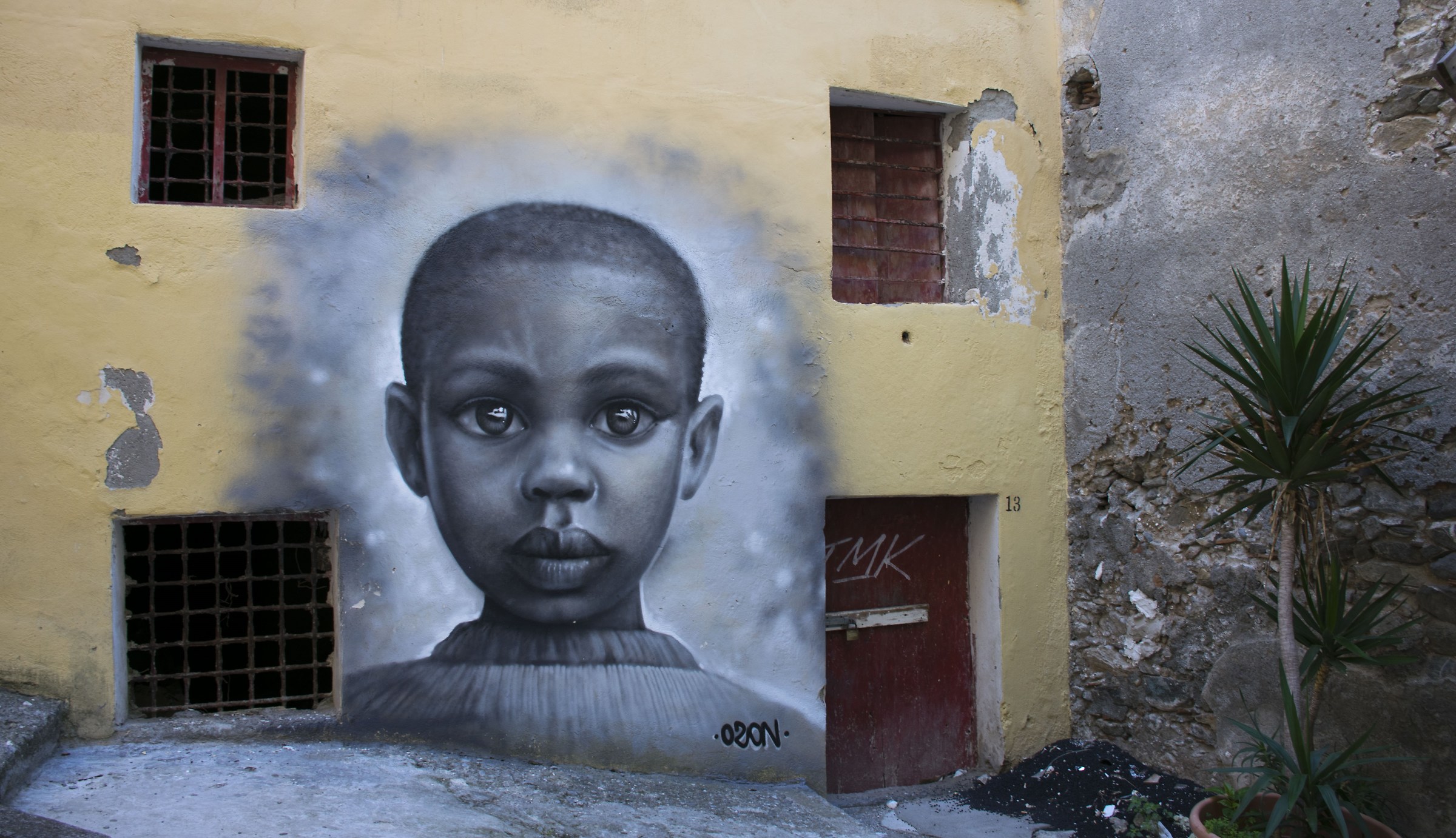 Su tutti i murales ho scelto questo