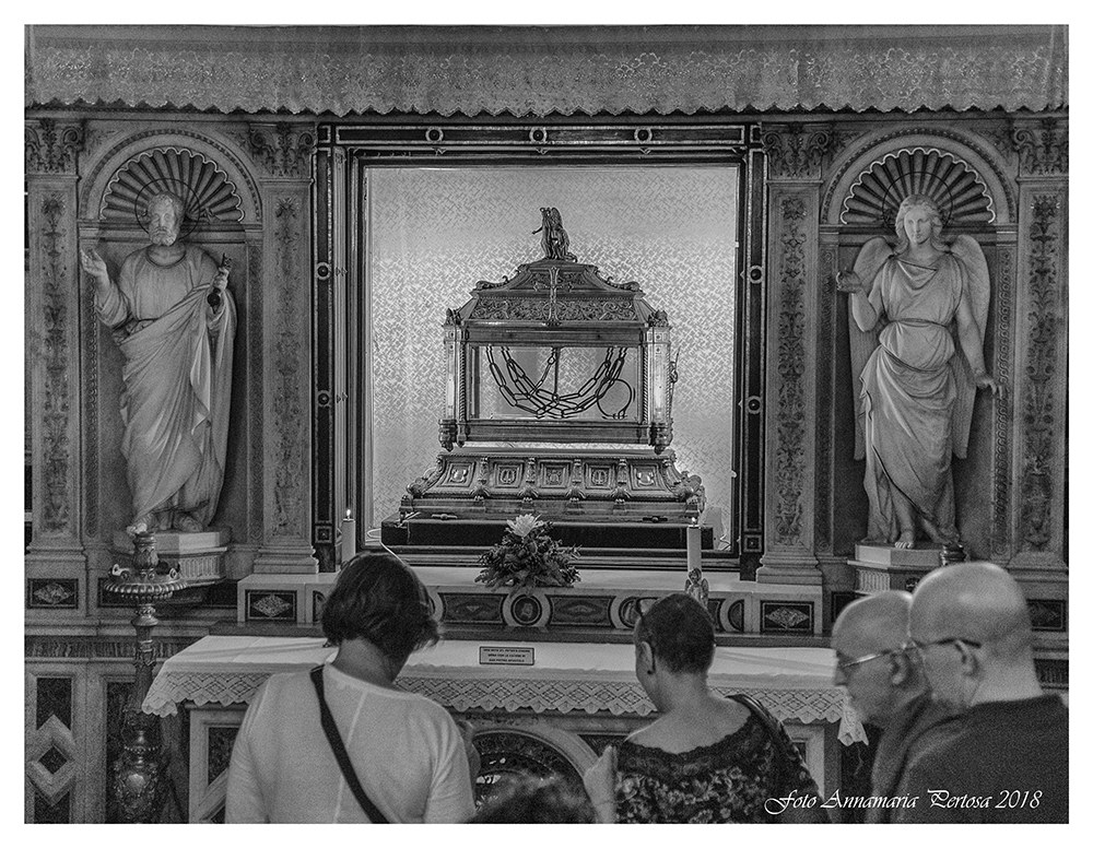 The chains of Saint Peter's captivity