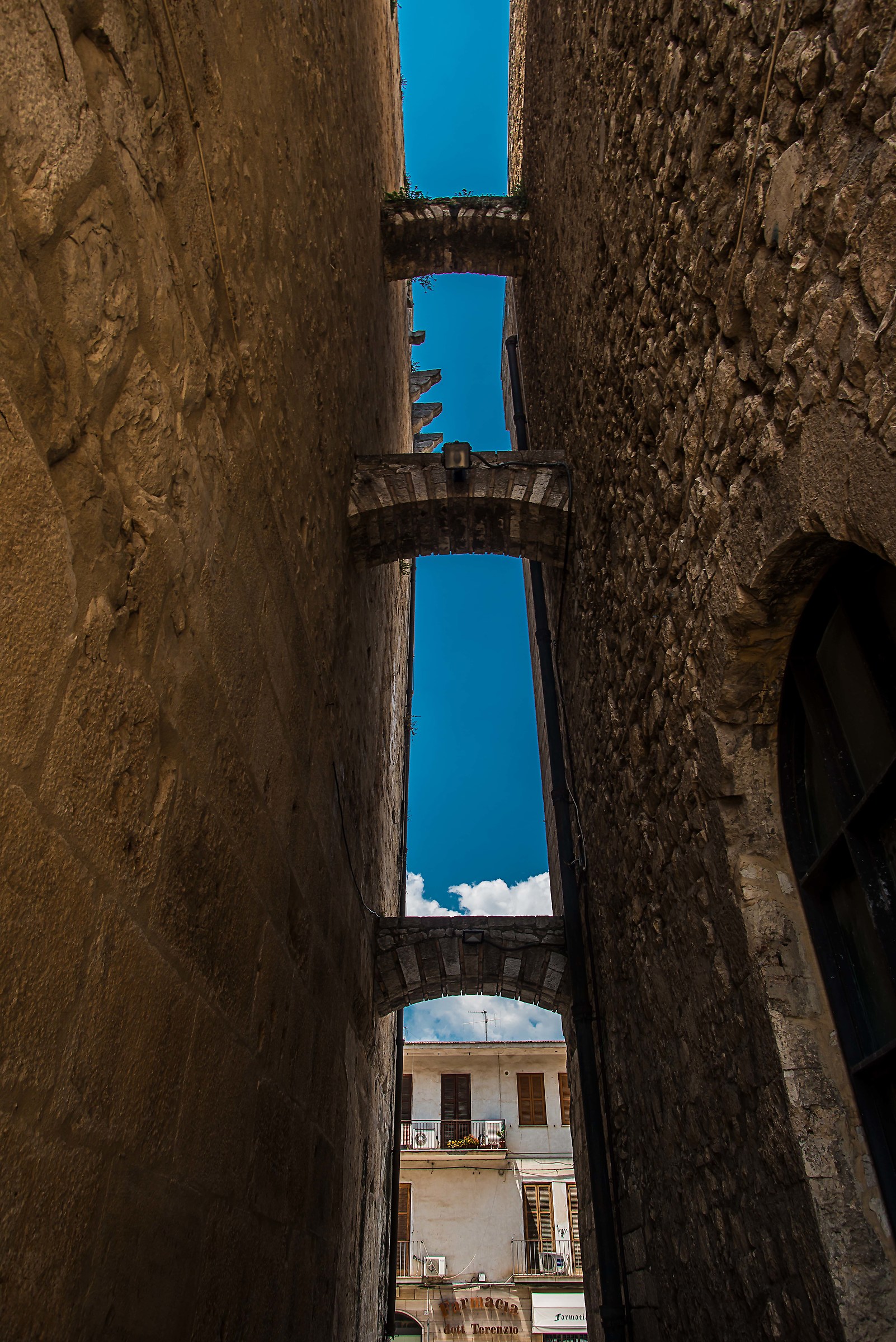 Glimpse from the bottom