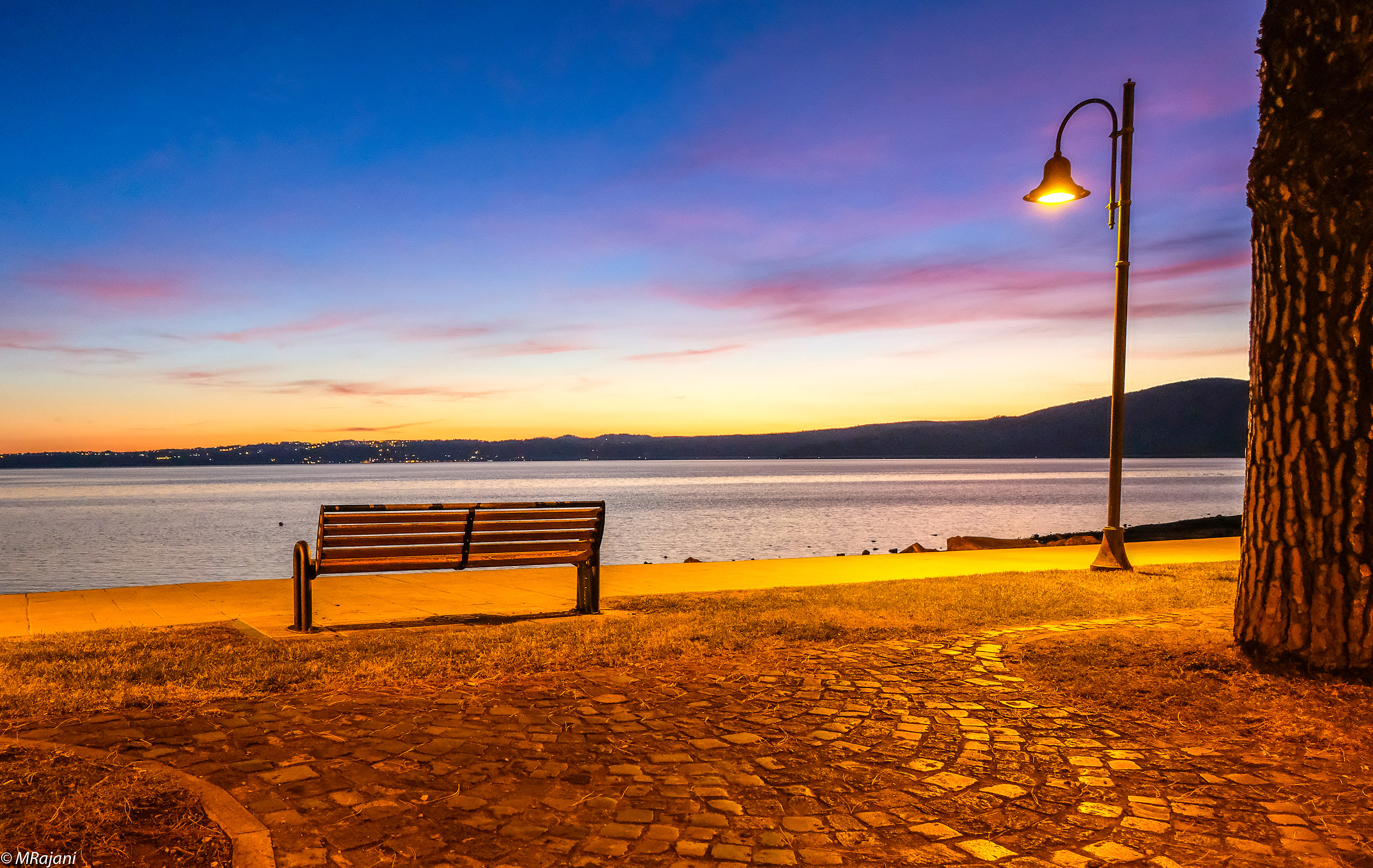 Trevignano: lungo lago al tramonto