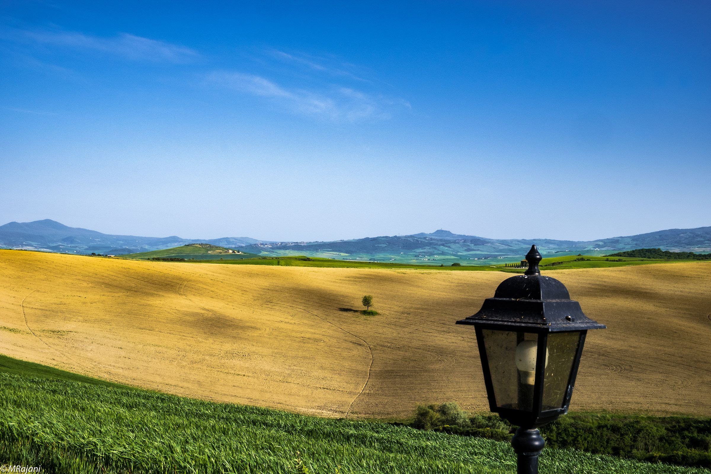 Val d'Orcia: panorama